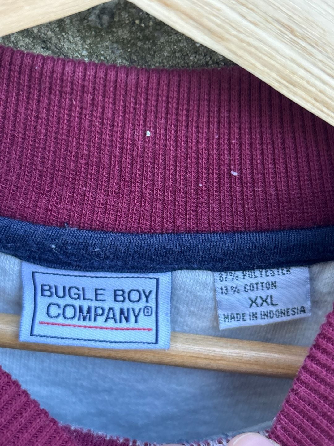 Bugle Boy Company Sweatshirt Size XXL Colorblock 3