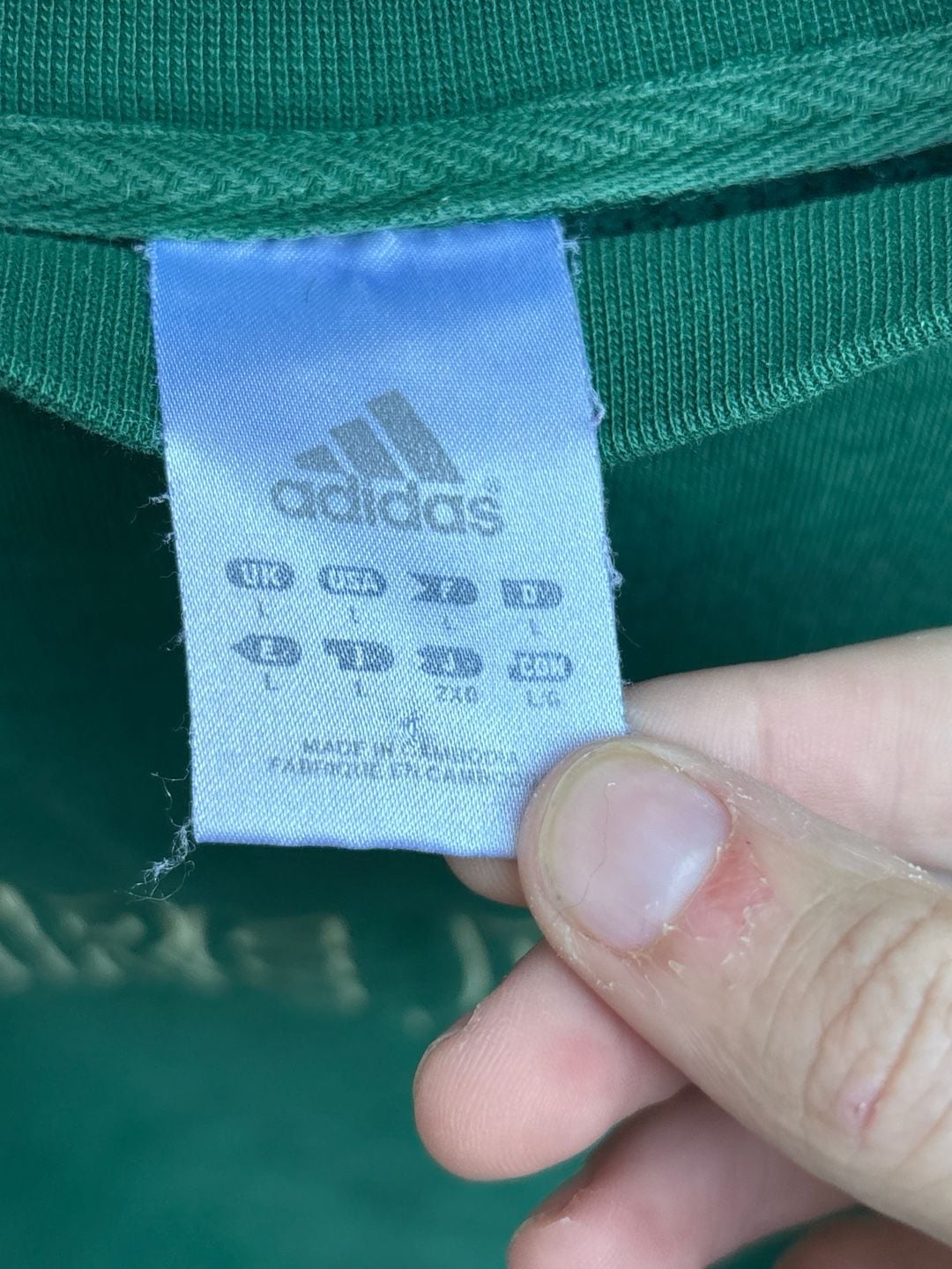 Adidas Notre Dame Fighting Irish Sweatshirt Size L Green 3
