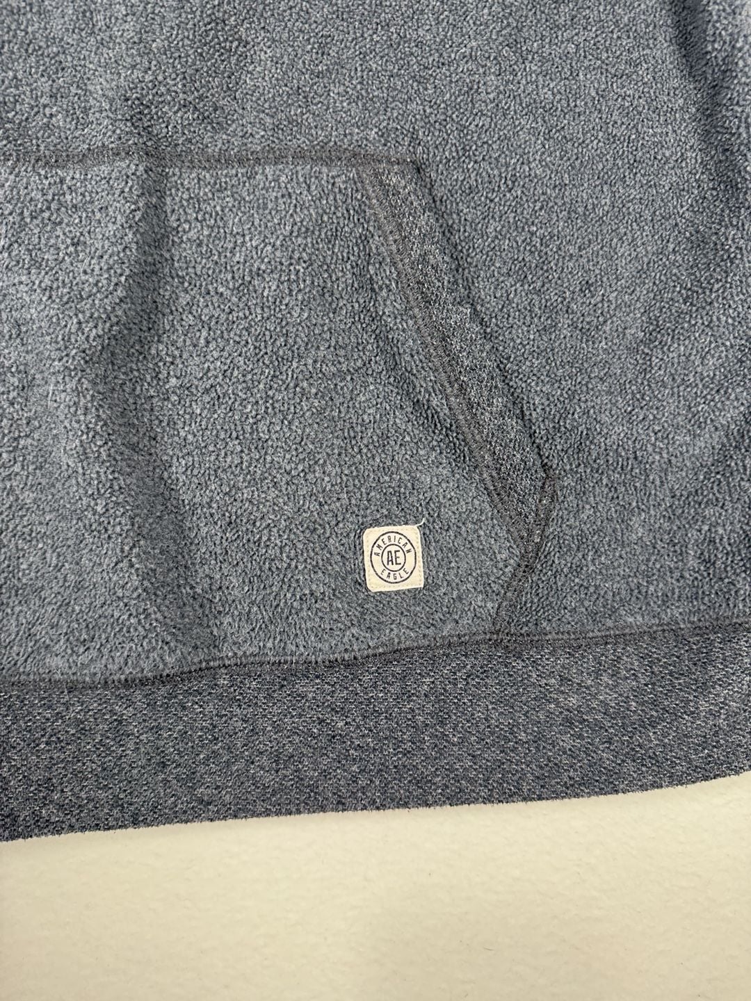 American Eagle Fleece Crewneck Sweatshirt Size S Gray 3