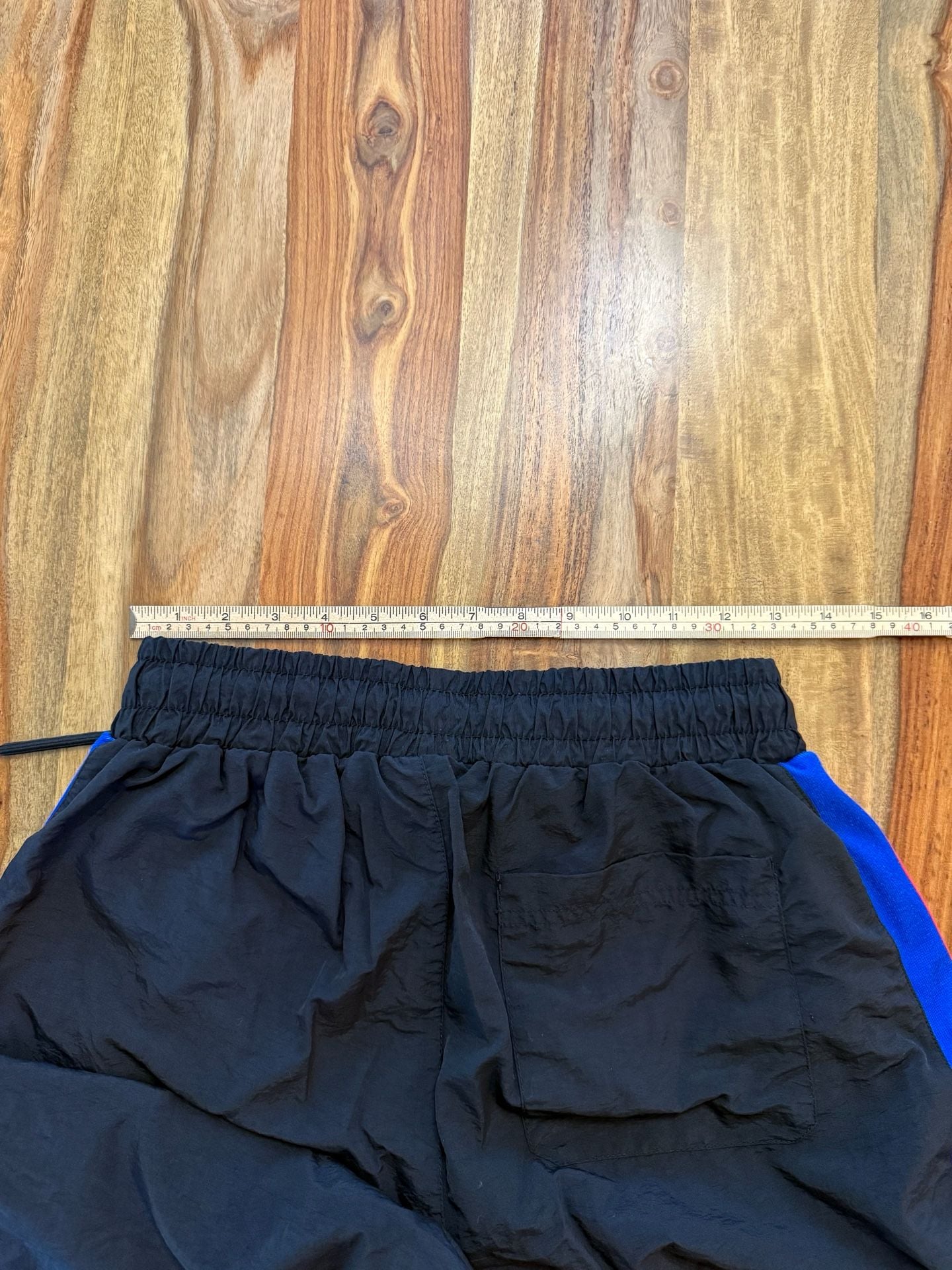 Rawgear Los Angeles Track Pants Size L Black Red Blue Graphic 8