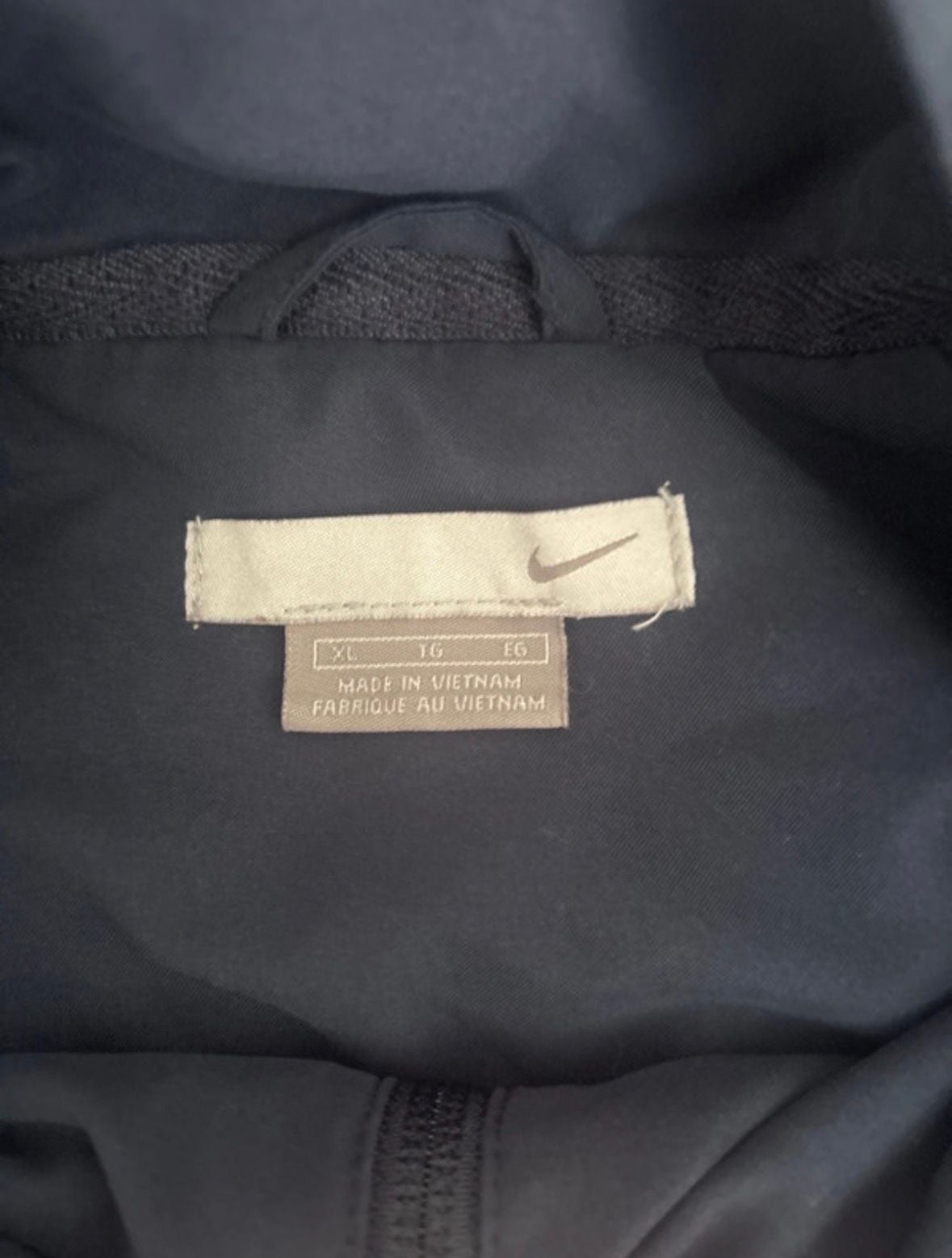 Nike Vintage Full Zip Track Jacket Size XL Blue White 4