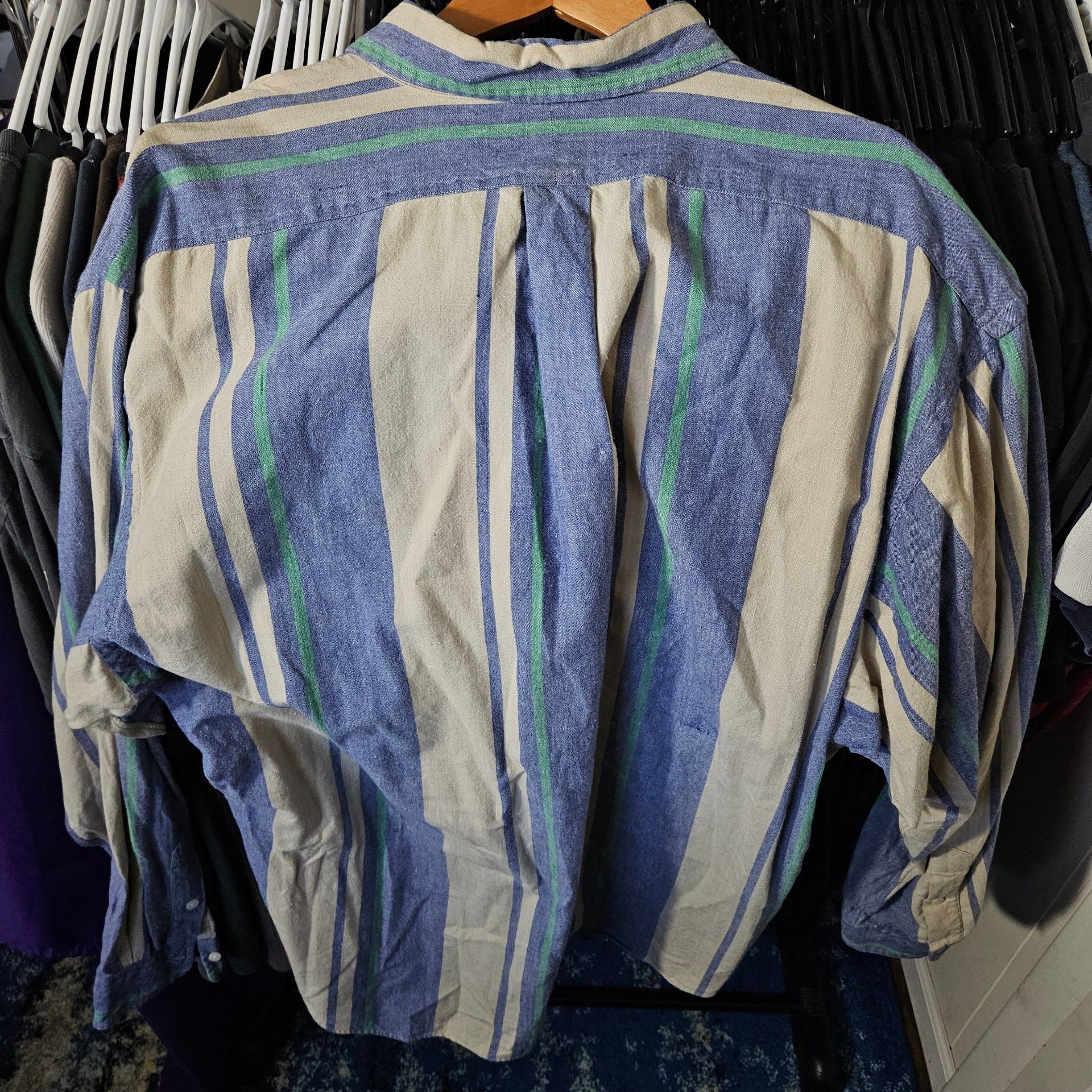 Ralph Lauren Striped Long Sleeve Button Down Shirt 5