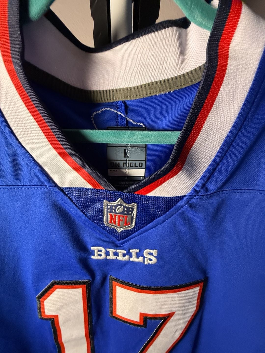 Nike Buffalo Bills Josh Allen #17 Jersey Size L Blue NFL Football 8