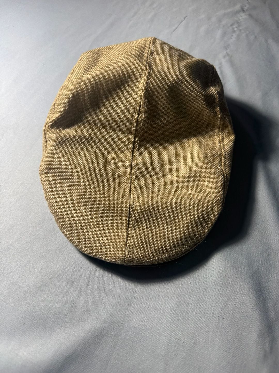 Stetson Ivy Cap Size Large/Xlarge Beige Linen Flat Driving Hat 2