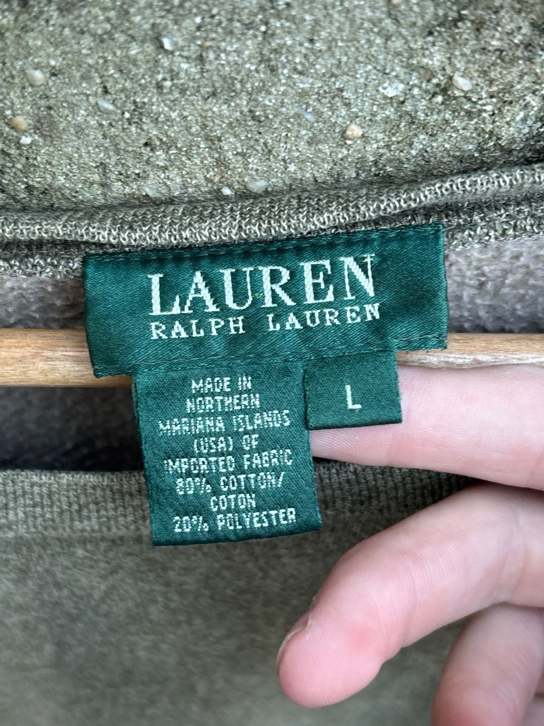 Lauren Ralph Lauren Sweatshirt Size L Green 3