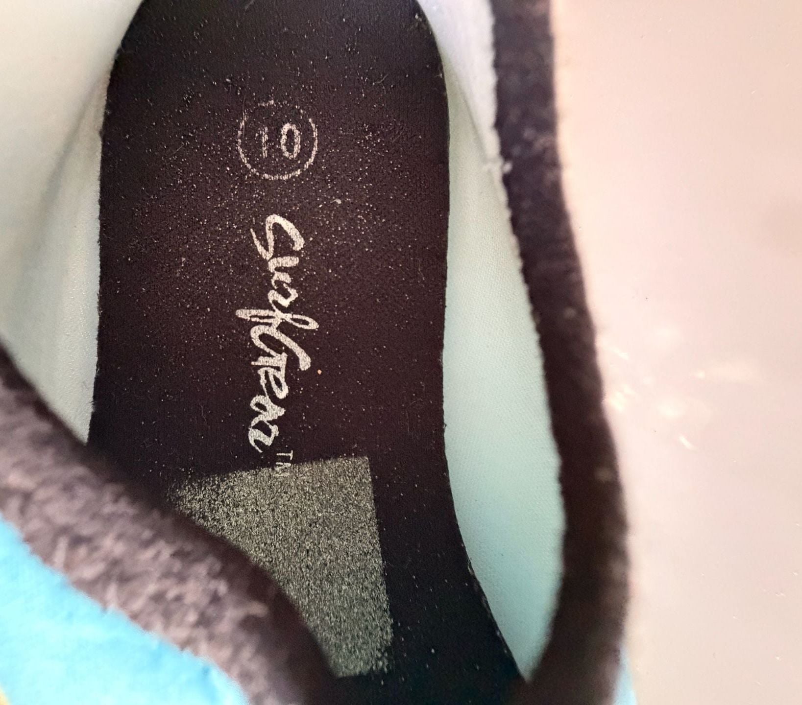 Surfears Water Shoes Size 10 Blue Crab 3