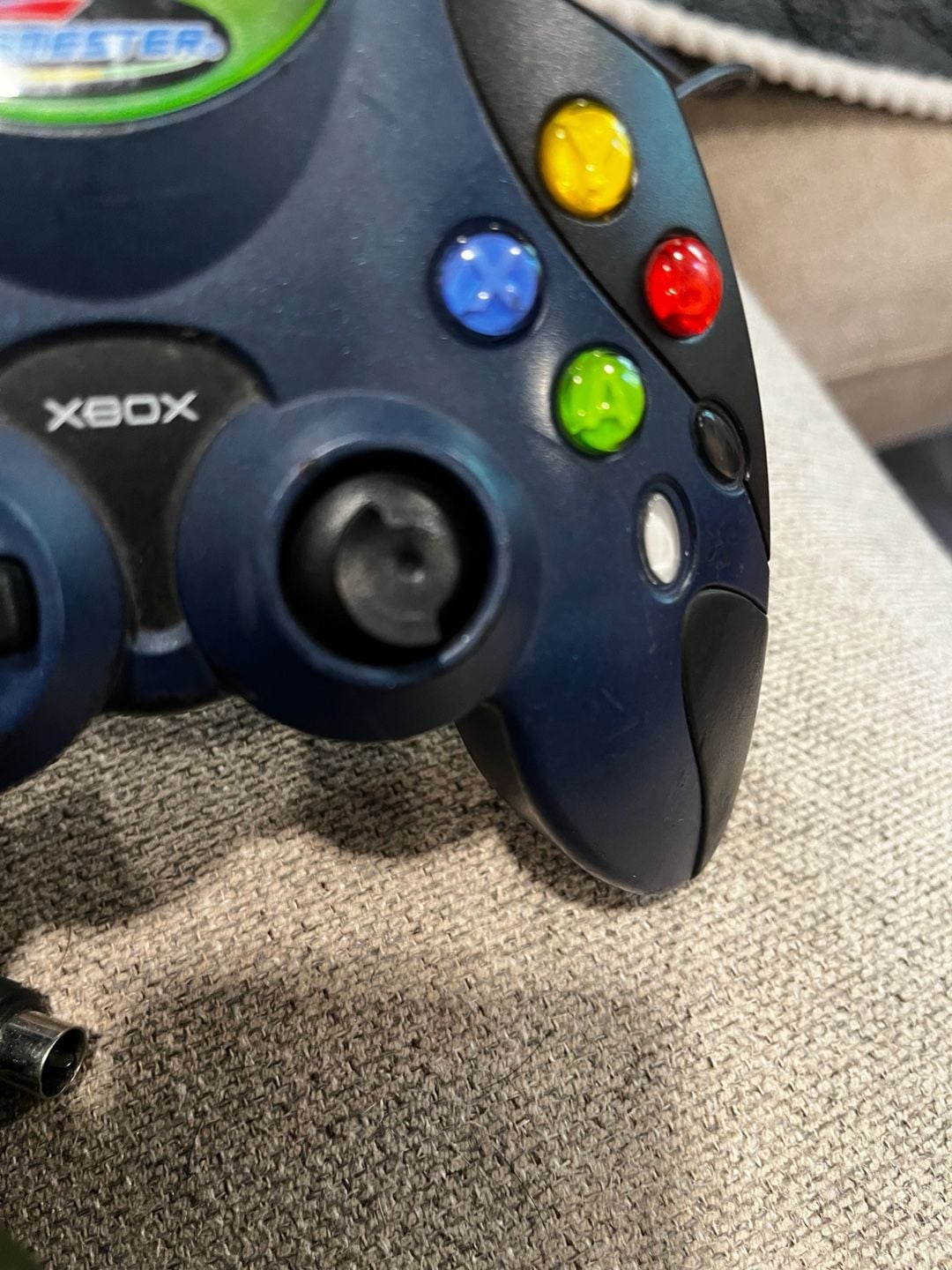 Microsoft Original Xbox Controller Lot Of 3 Wired Gamepads 8