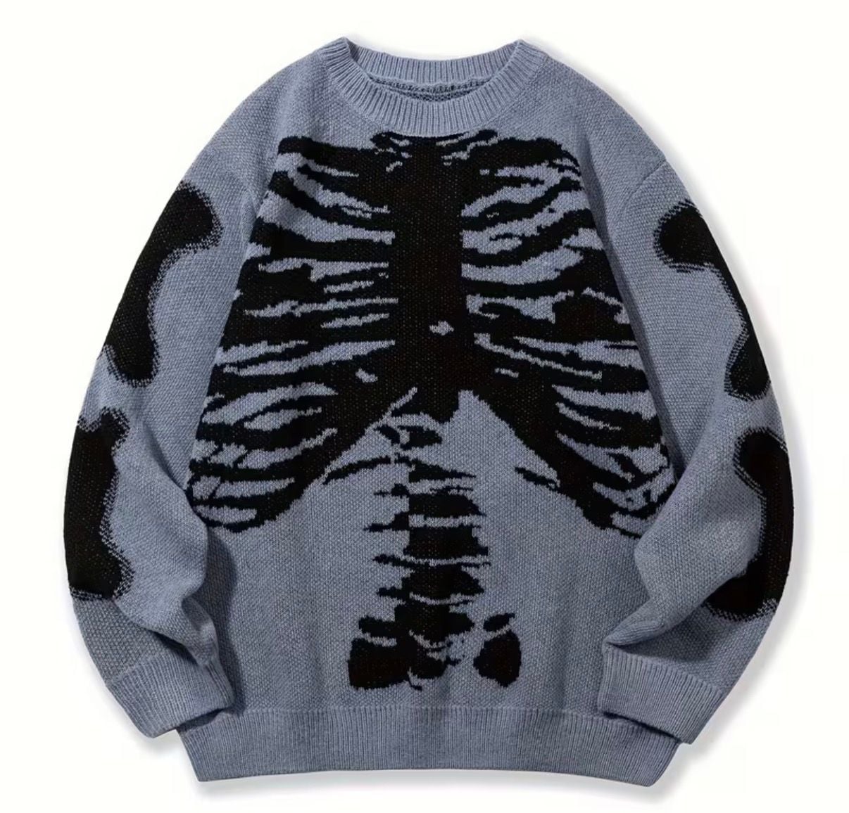 Unisex Graphic Knit Sweaters Oversized Y2K Gothic... From Dh1103151011, 2