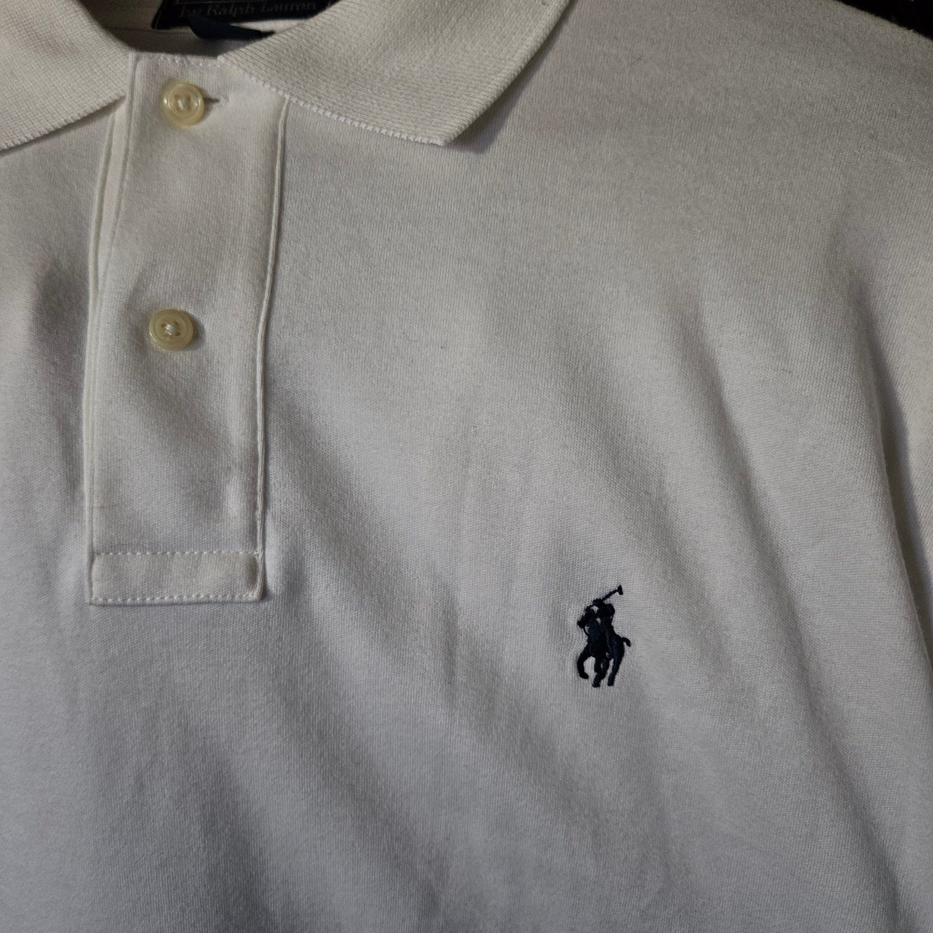 Polo By Ralph Lauren Polo Shirt Size L White 3