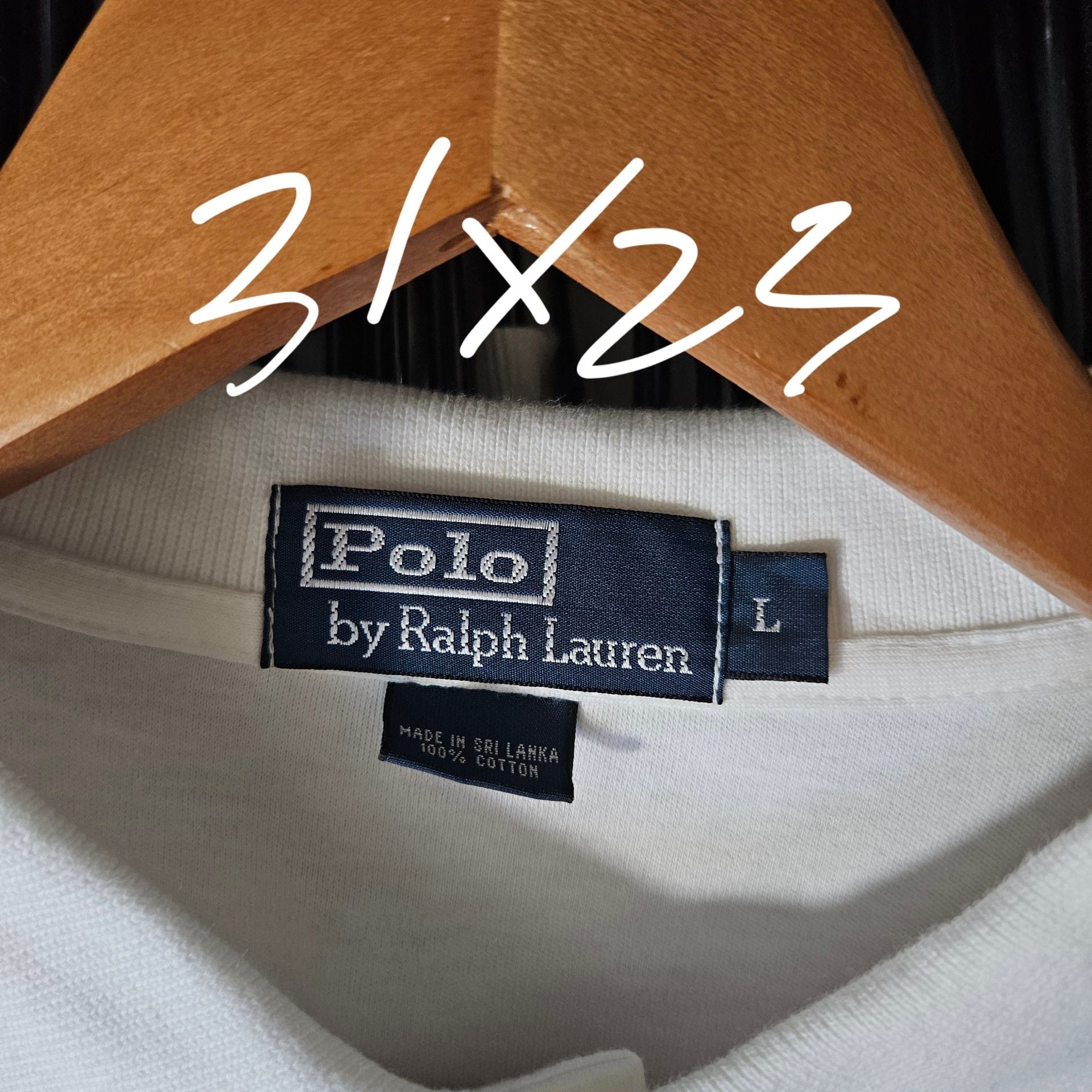 Polo By Ralph Lauren Polo Shirt Size L White 4