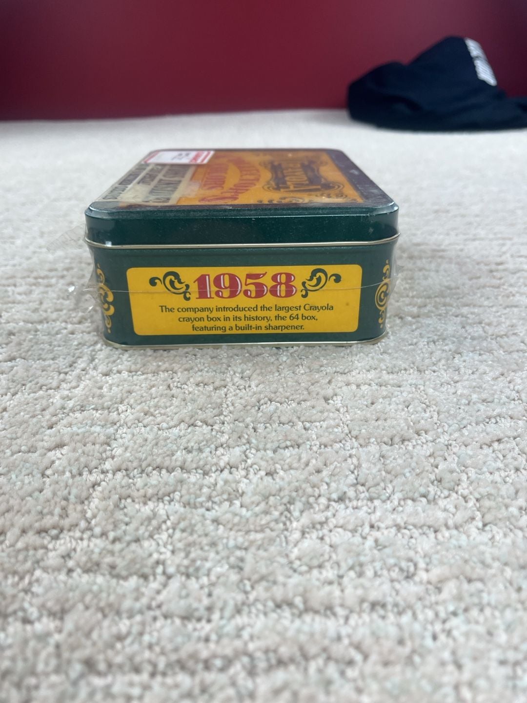 1991 Crayola Collector's Colors Limited Edition 72 Crayons Tin New 4