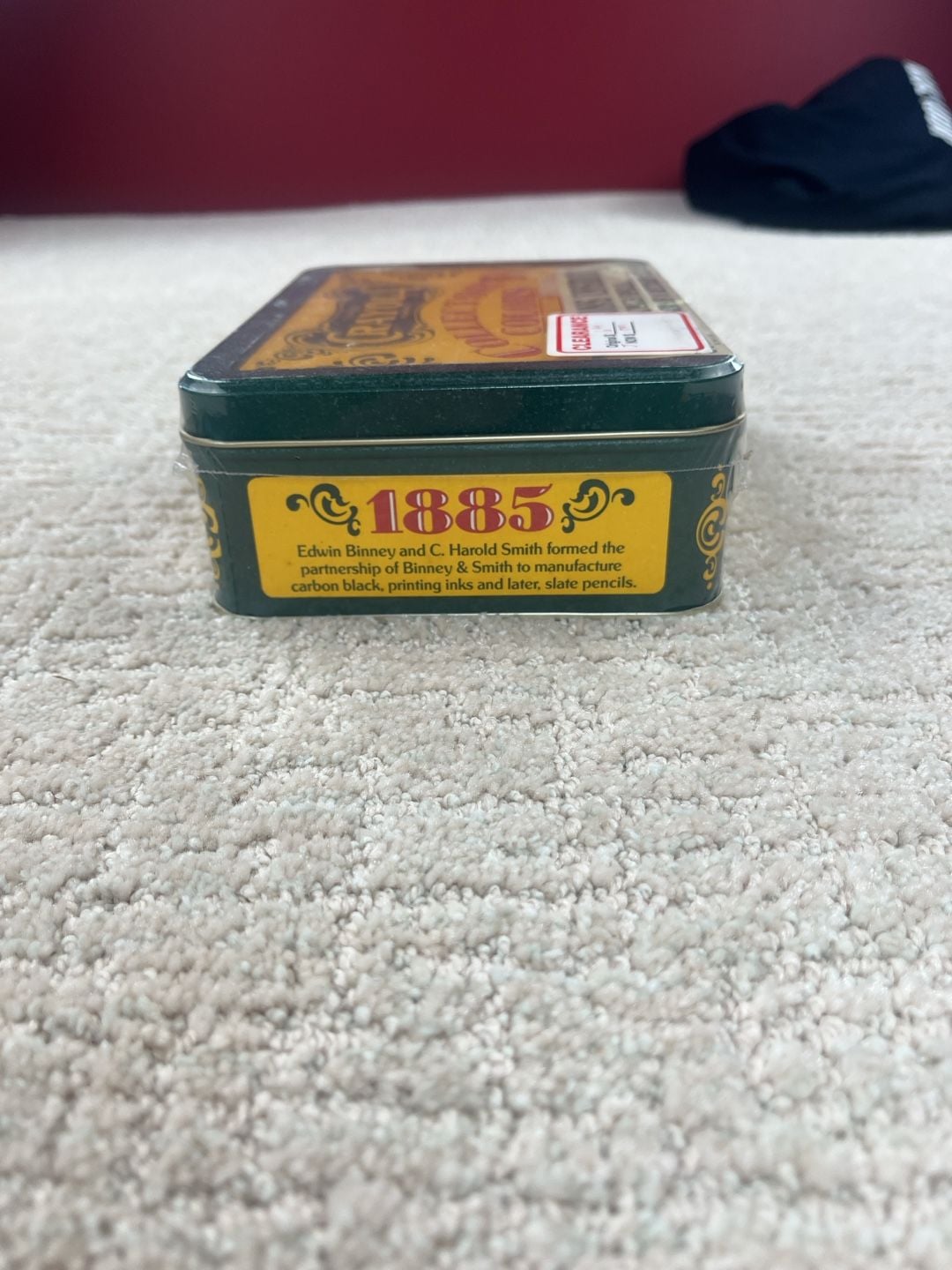 1991 Crayola Collector's Colors Limited Edition 72 Crayons Tin New 6