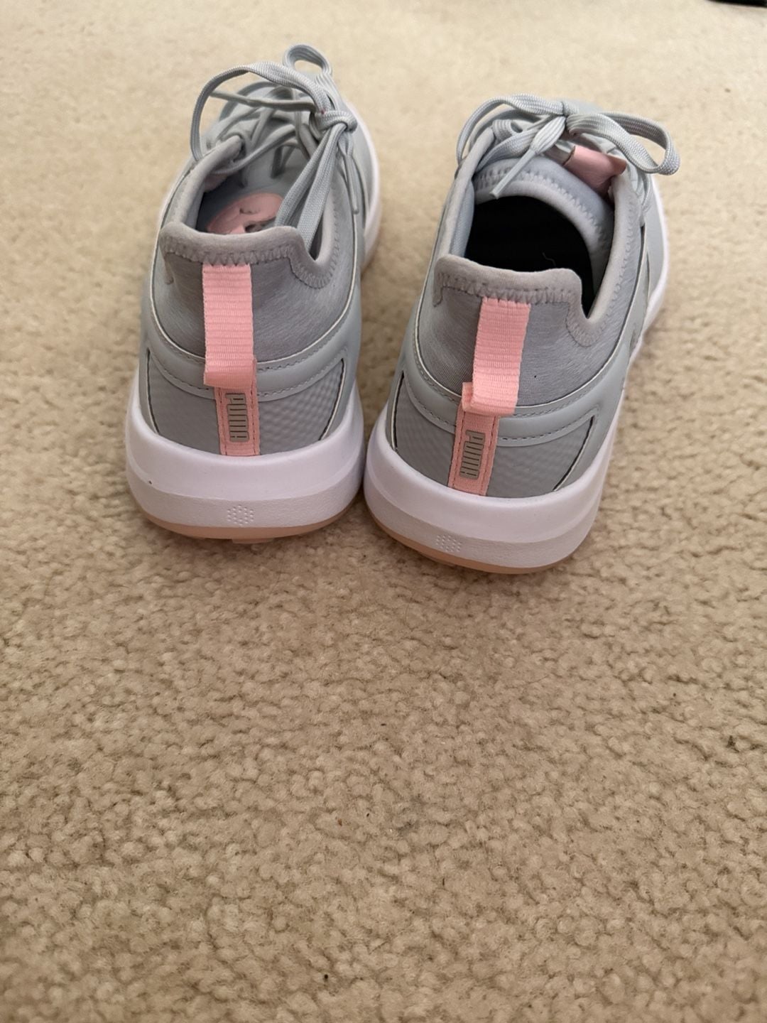 Puma Ignite Malibu Golf Shoes Size 10.5 High Rise Gray Rose Dust 5