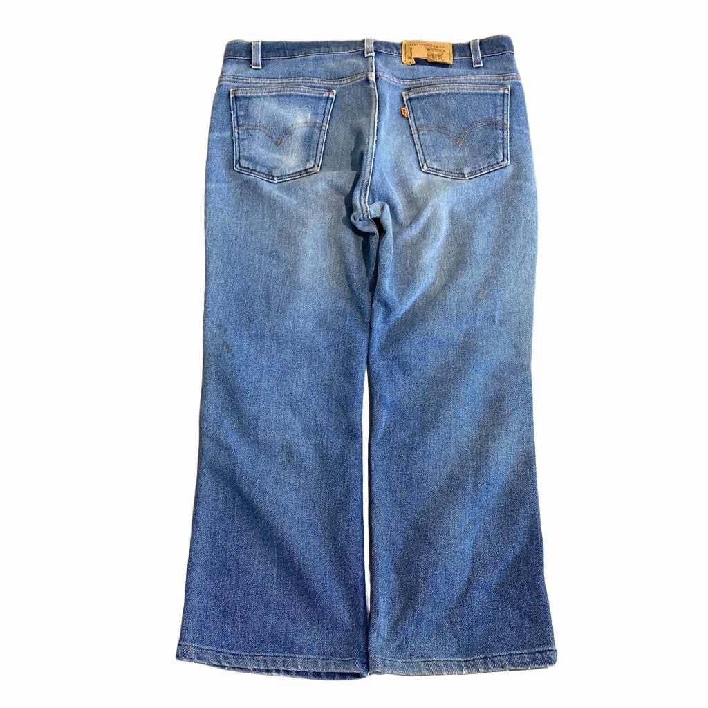 Levi's Straight Jeans Blue Vintage Distressed Cotton Denim 3