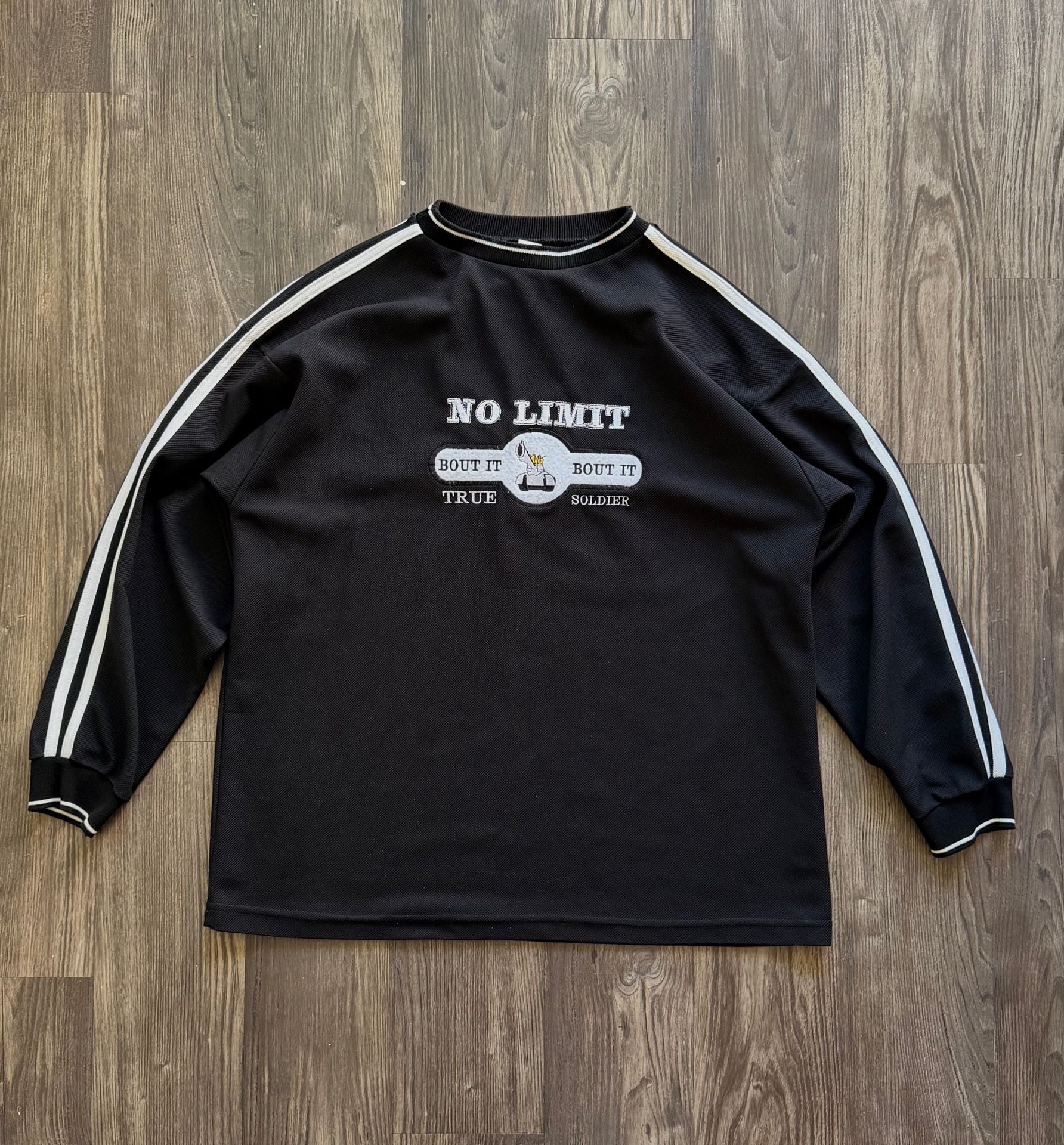Vintage 90s No Limit Records Master P True Soldier Long Sleeve Hip Hop 2