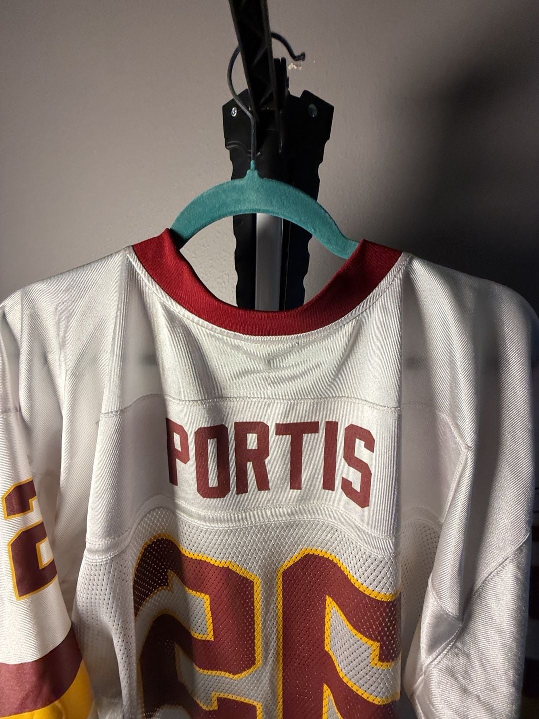 Reebok Washington Redskins #26 Jersey Size L White Football 13