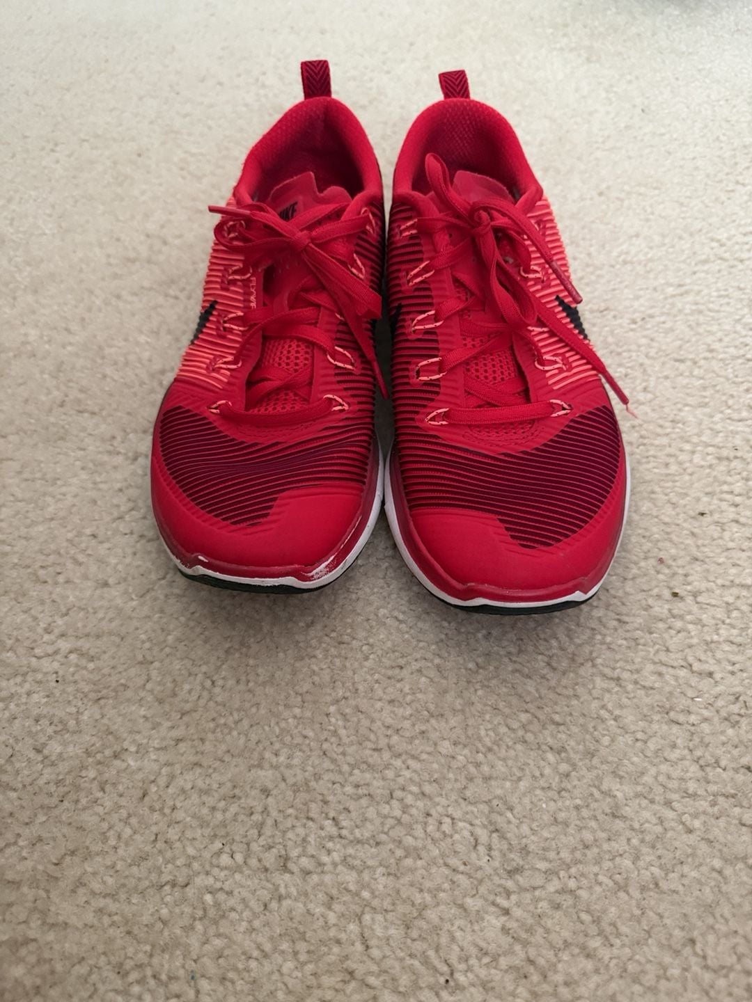 Nike Free Train Versatility MENS Size 9 Red Black Athletic Shoes 4
