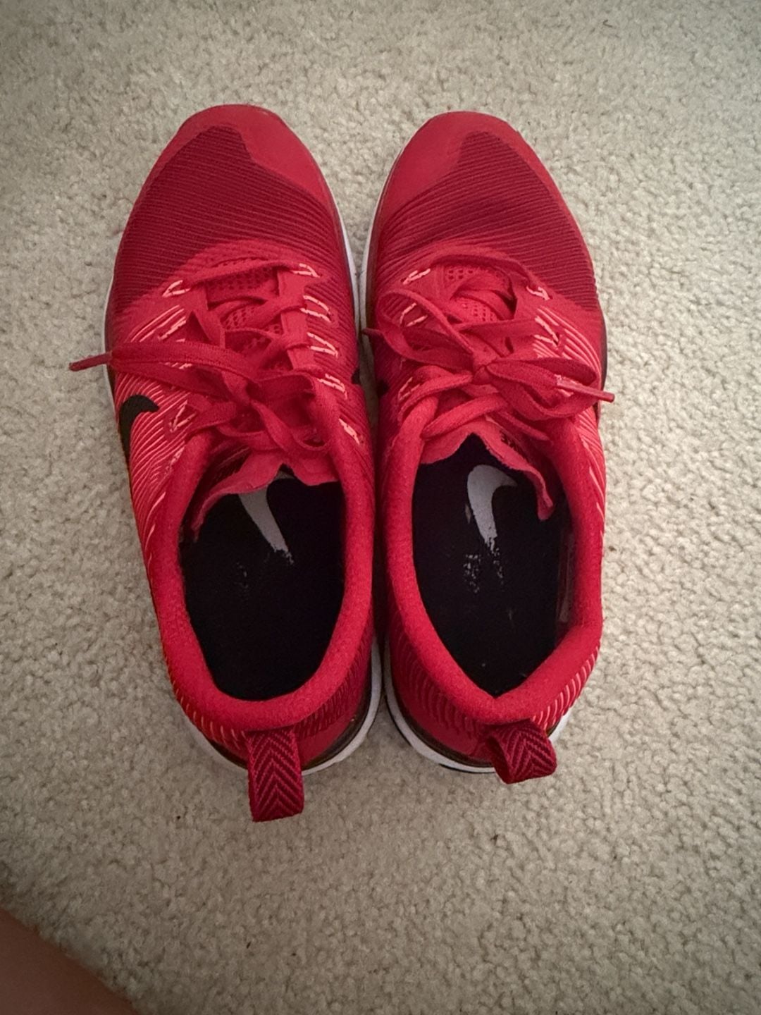 Nike Free Train Versatility MENS Size 9 Red Black Athletic Shoes 5