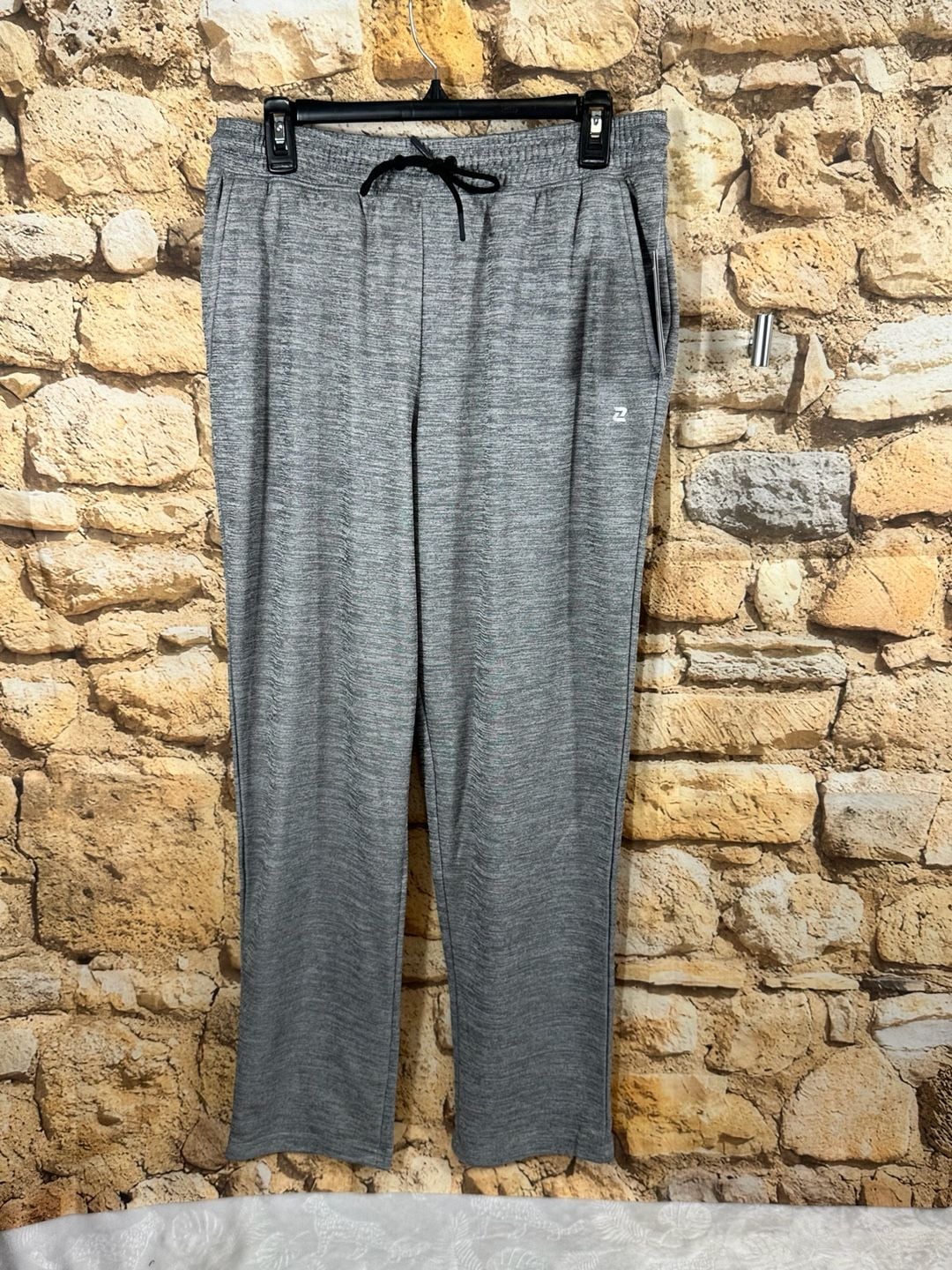 Zelos Athletic Track Pants Gray Heather 7