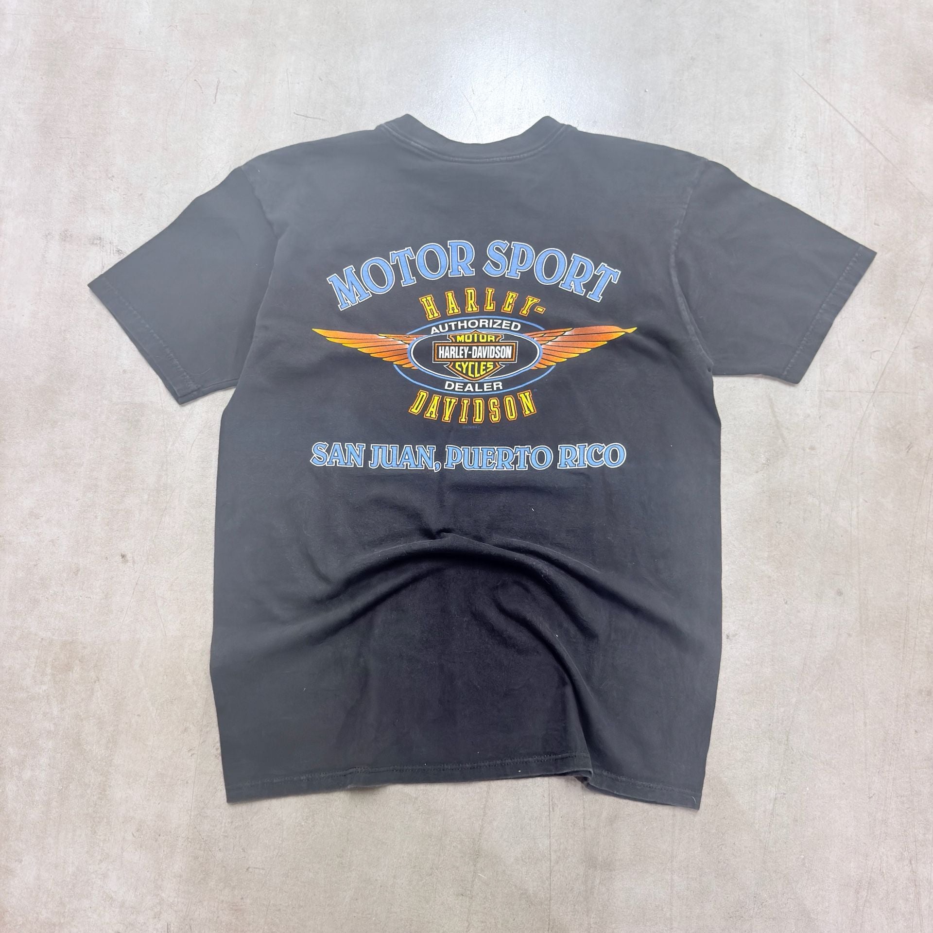 Harley-Davidson San Juan Puerto Rico T-Shirt Size L Black 6