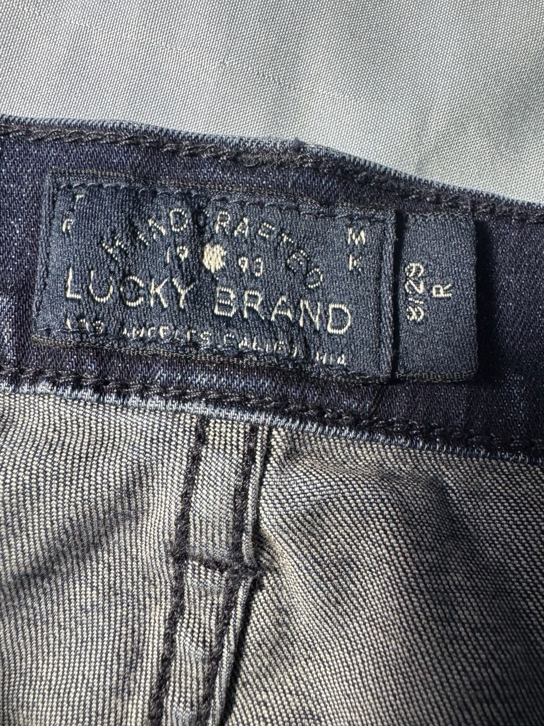 Lucky Brand Jeans Dark Wash Denim 8/29r 3