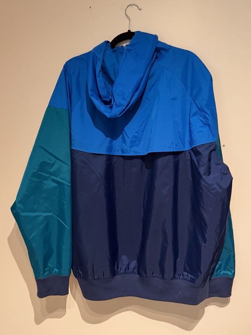 Nike Windrunner Jacket Size XL Blue Green Full Zip Hooded 4