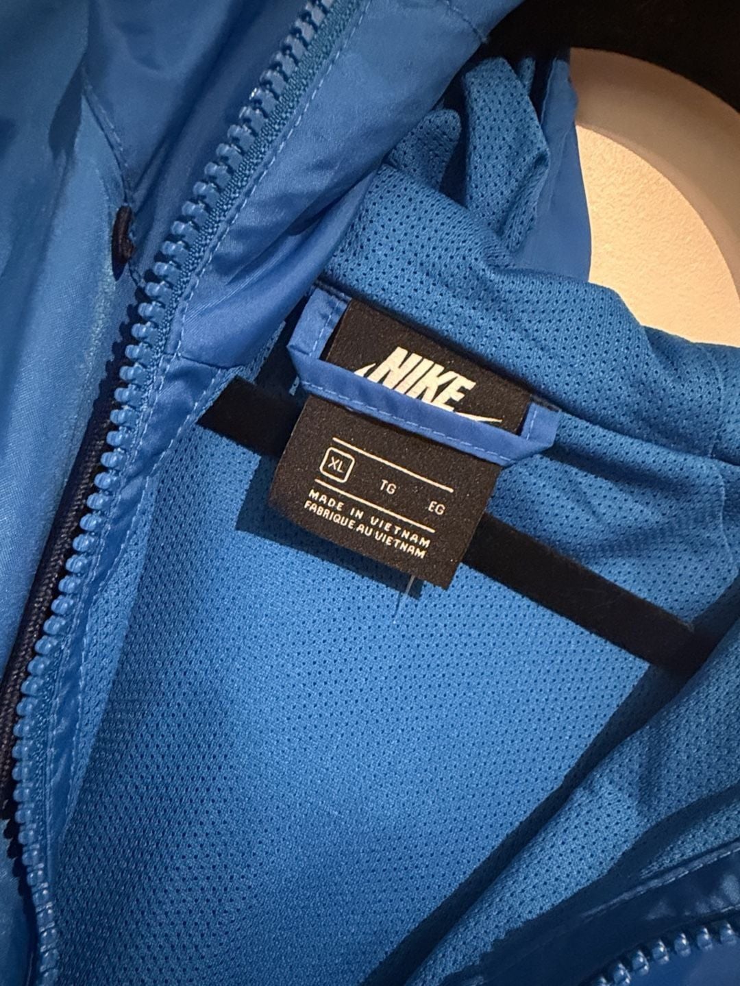 Nike Windrunner Jacket Size XL Blue Green Full Zip Hooded 6