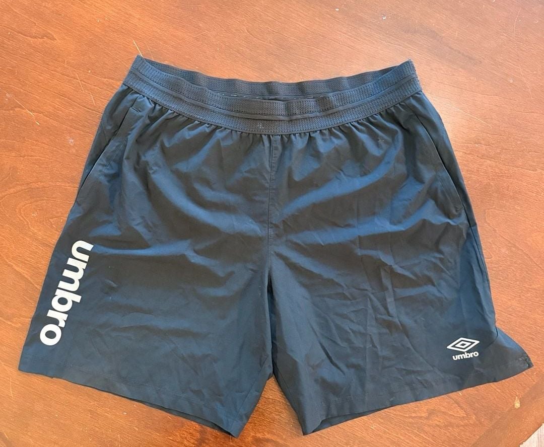 Umbro Athletic Shorts Size XXL Black Workout Gym Soccer Training 2