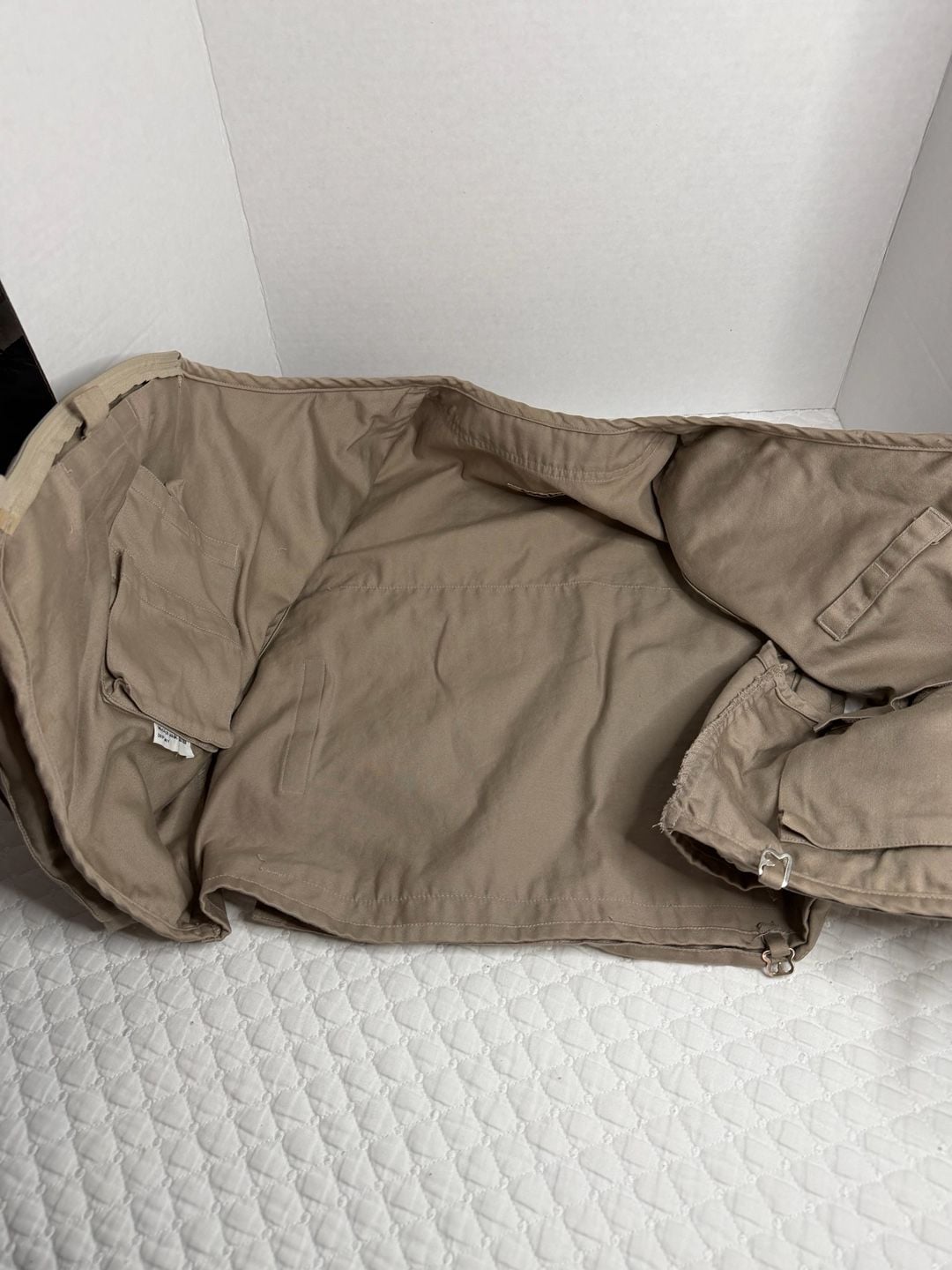 Cortland Fishing Vest Tan Multi-Pocket Utility 4