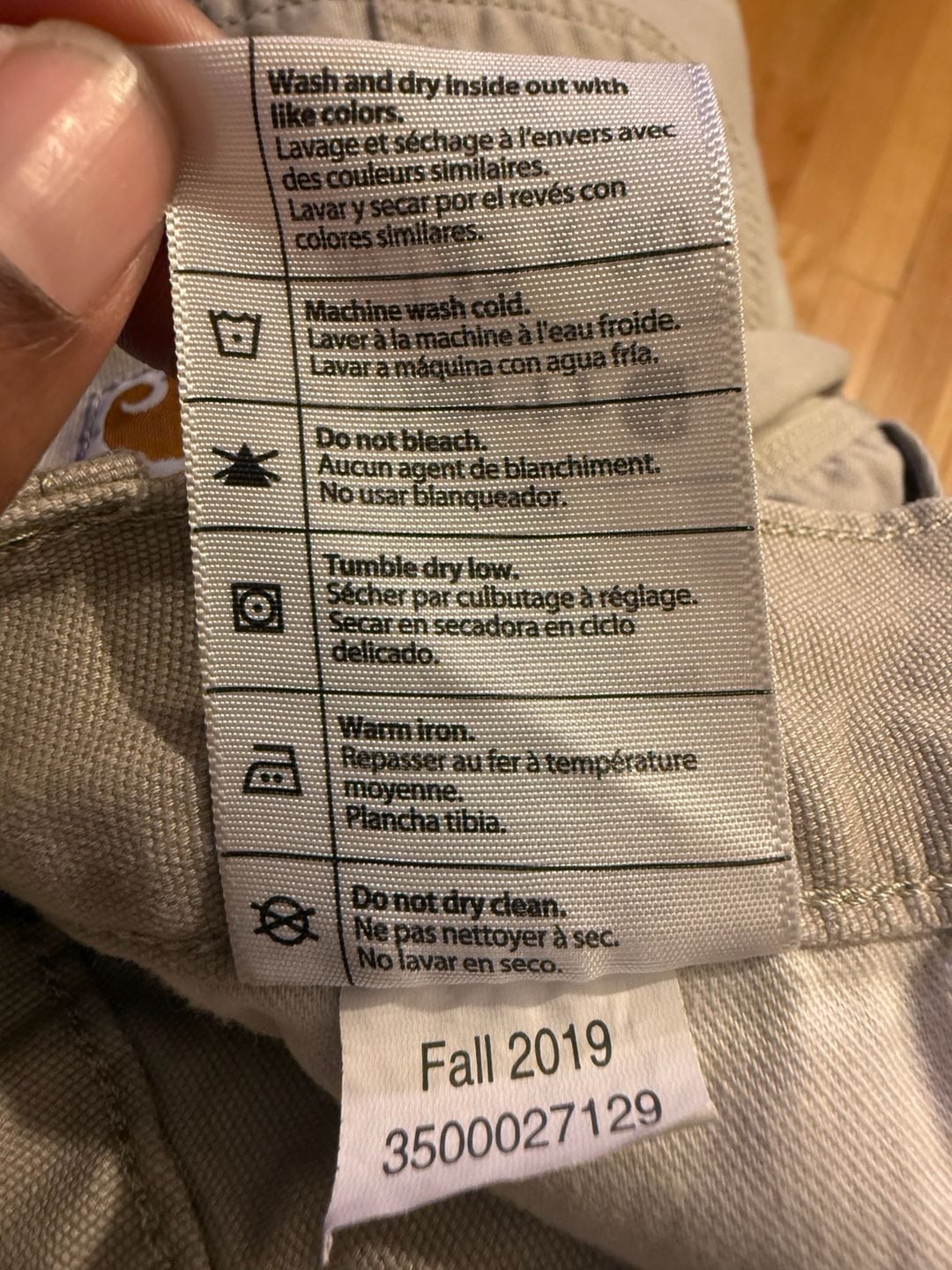 Carhartt Relaxed Fit Pants 42x30 Tan Cotton Blend Workwear 7