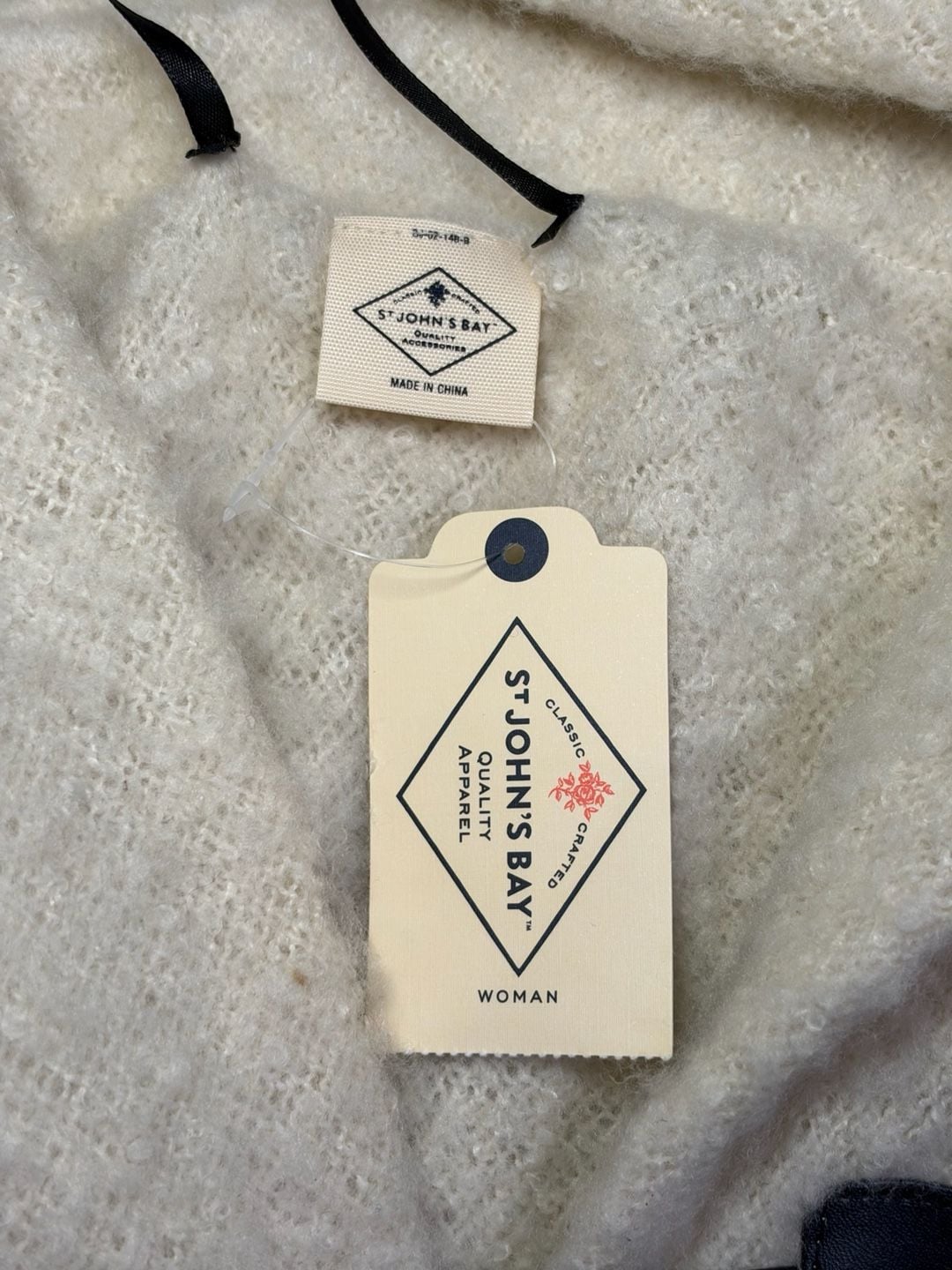 New St. John's Bay Plaid Poncho 6