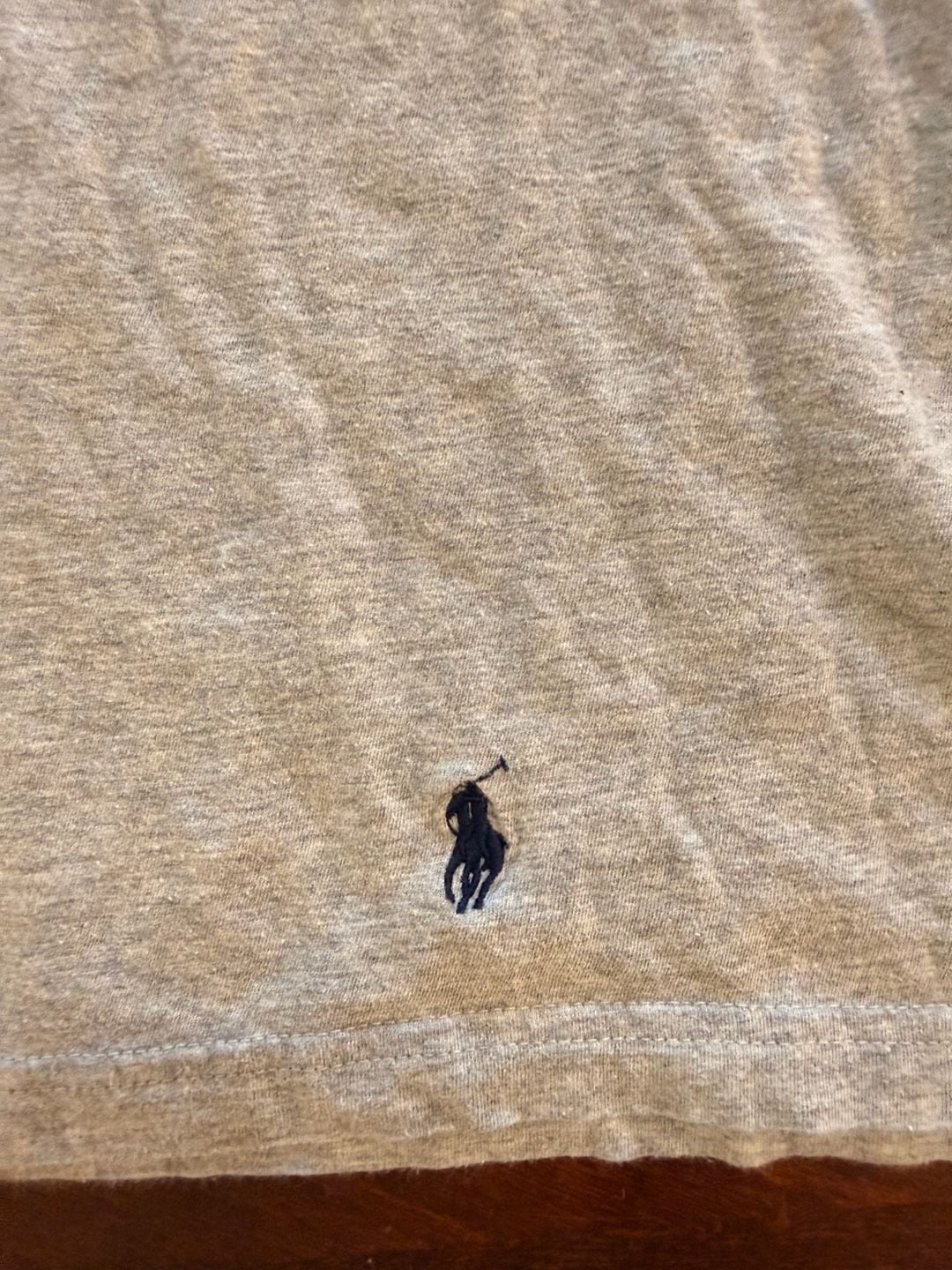 Polo Ralph Lauren T-Shirt Size L Gray Classic Fit Crewneck Tee 3