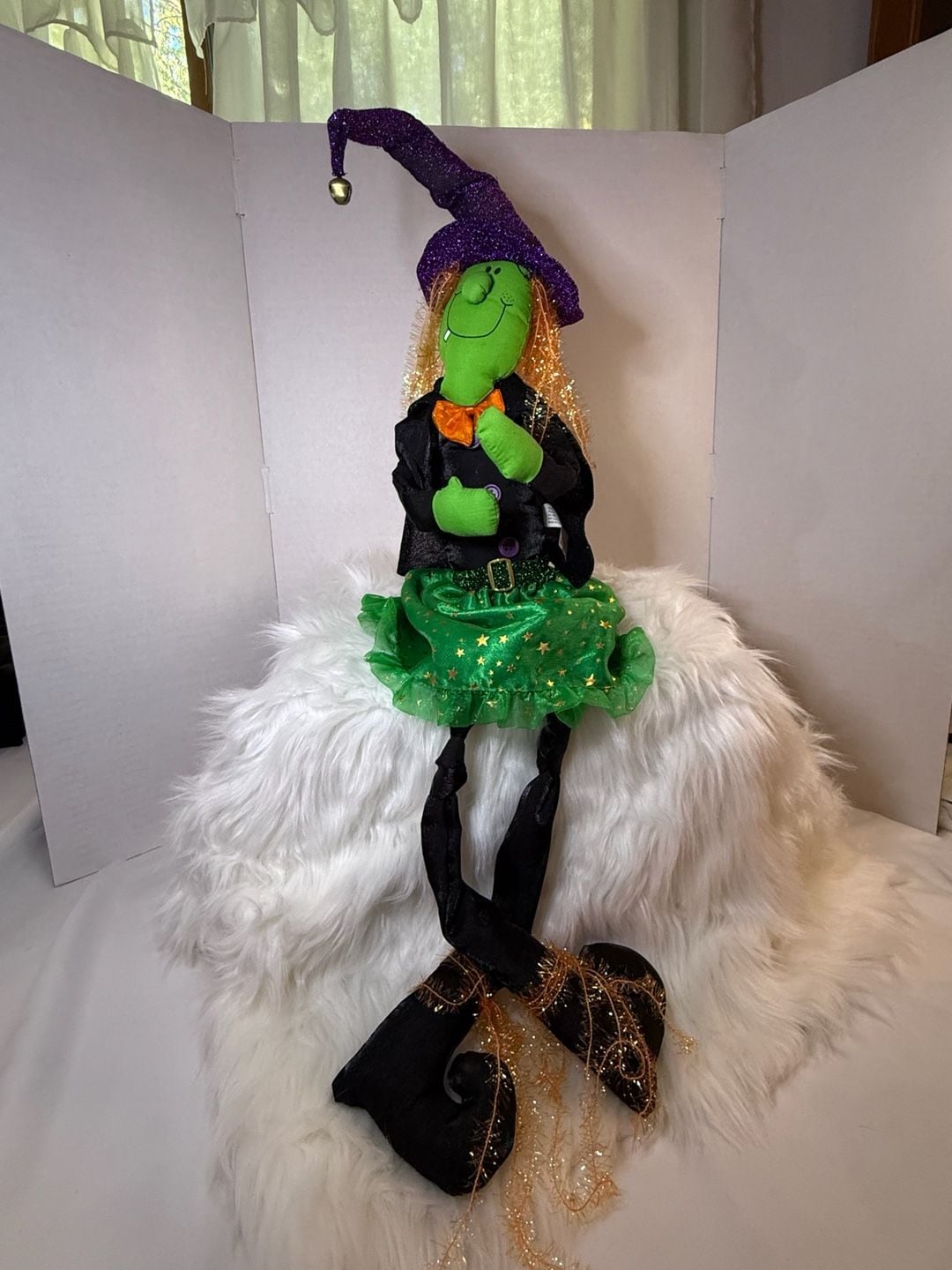 Spooky Hollow 30 Inch Witch Shelf Sitter 1
