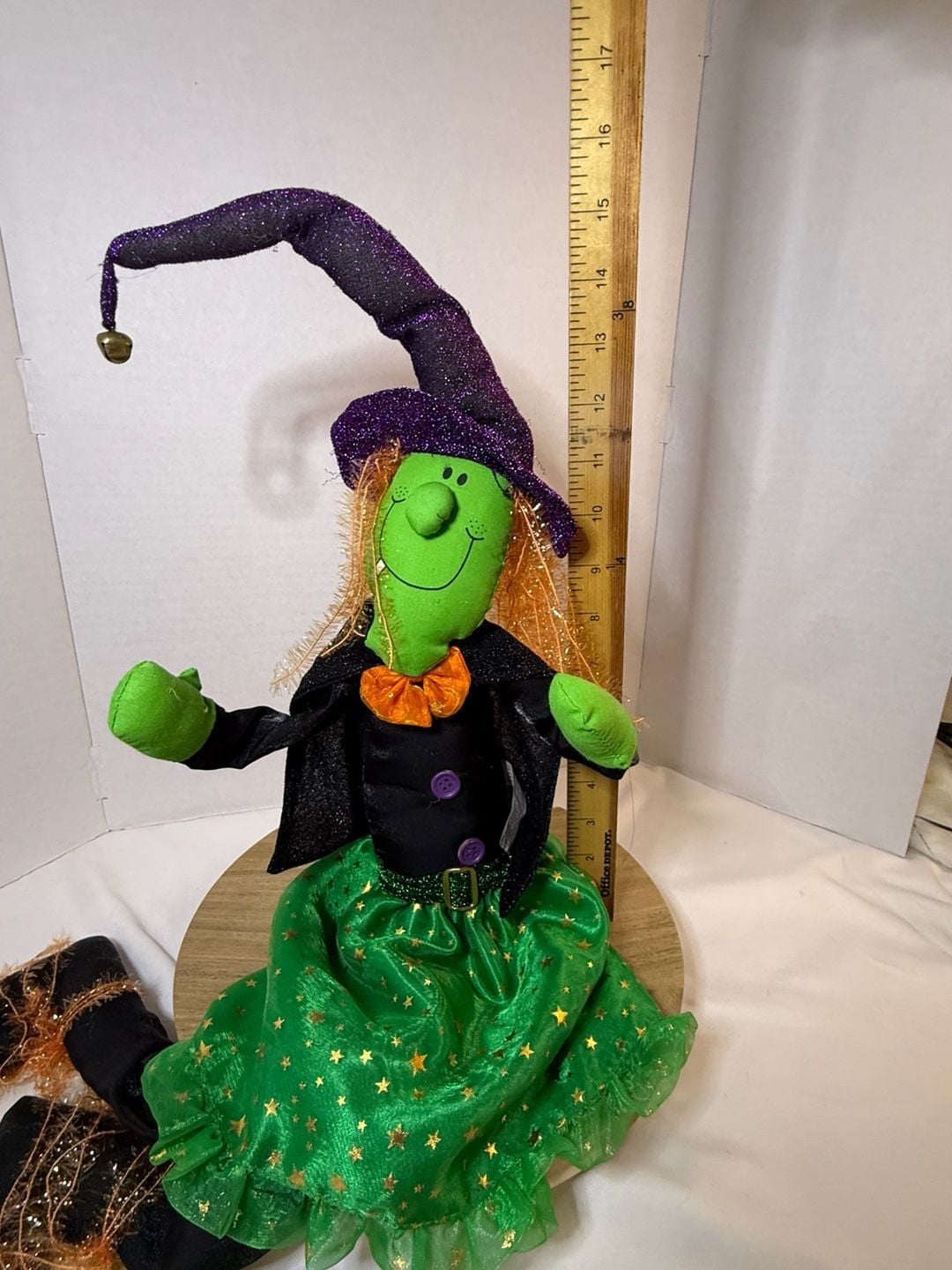 Spooky Hollow 30 Inch Witch Shelf Sitter 4