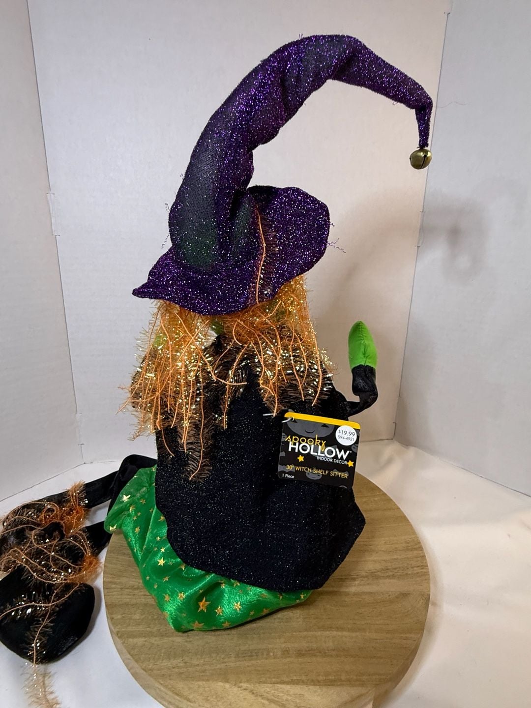 Spooky Hollow 30 Inch Witch Shelf Sitter 6