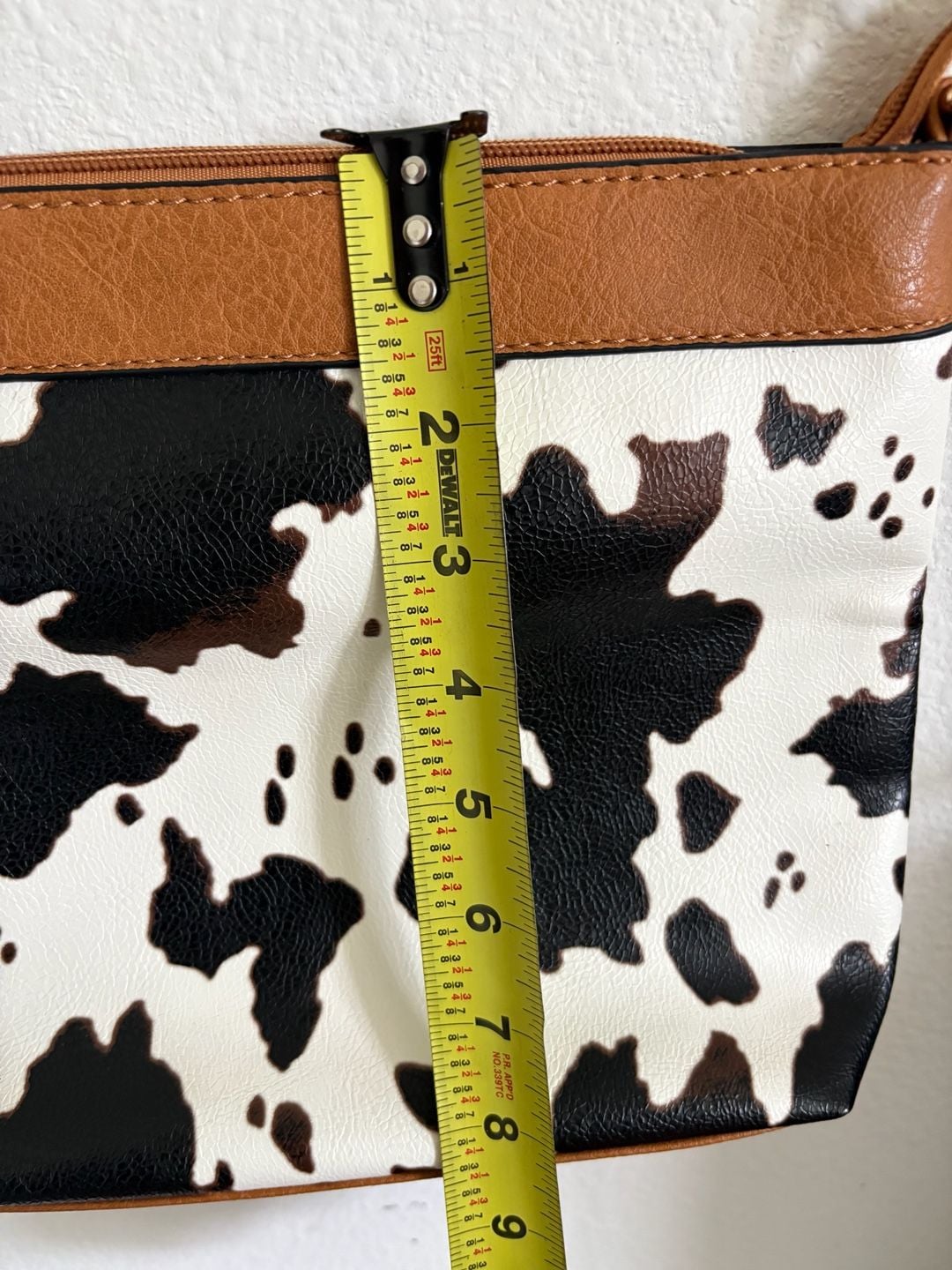 Malibu Skye Cow Print Crossbody Bag 6