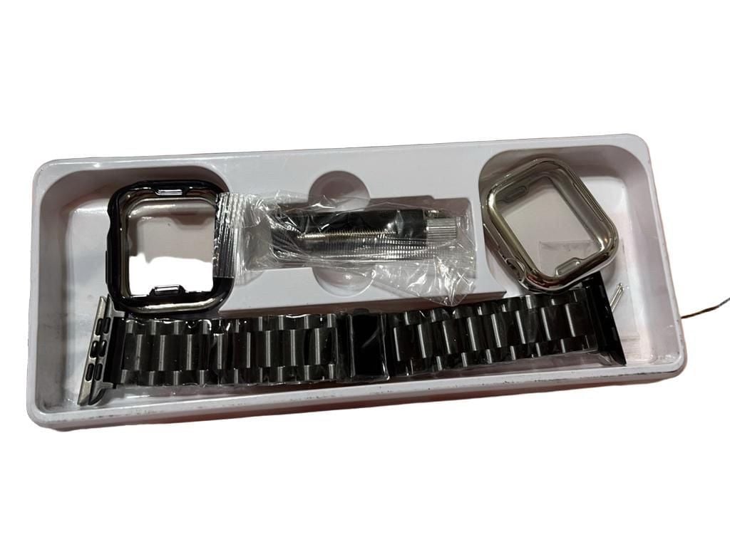 Watch Band For You Stainless Steel Apple Watch Band Black Kit 3