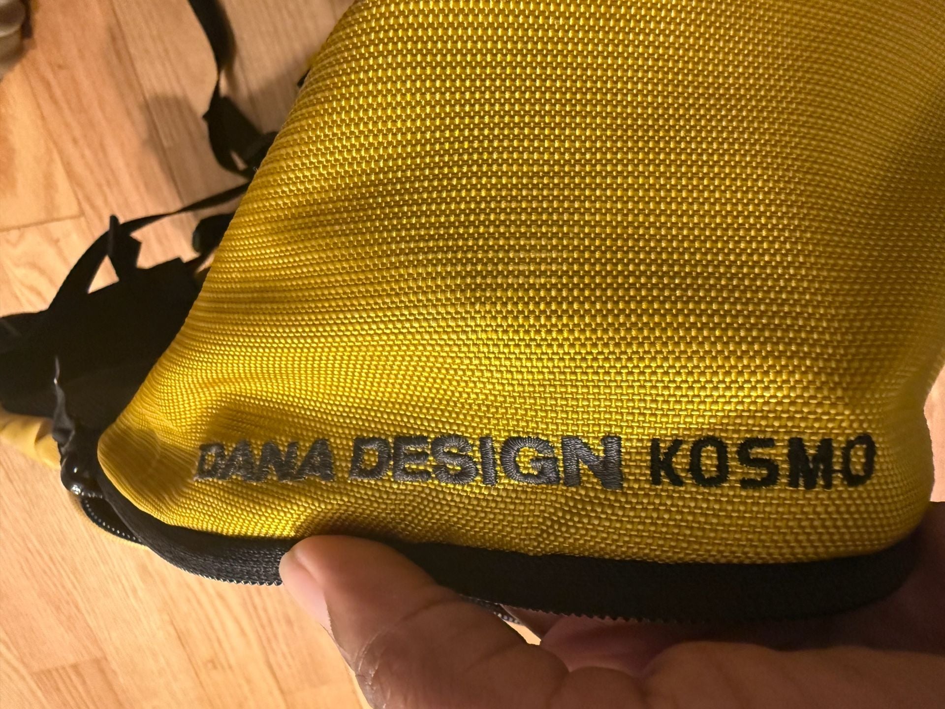 Vintage Dana Design Kosmo Backpack Yellow Daypack Hiking Retro 4