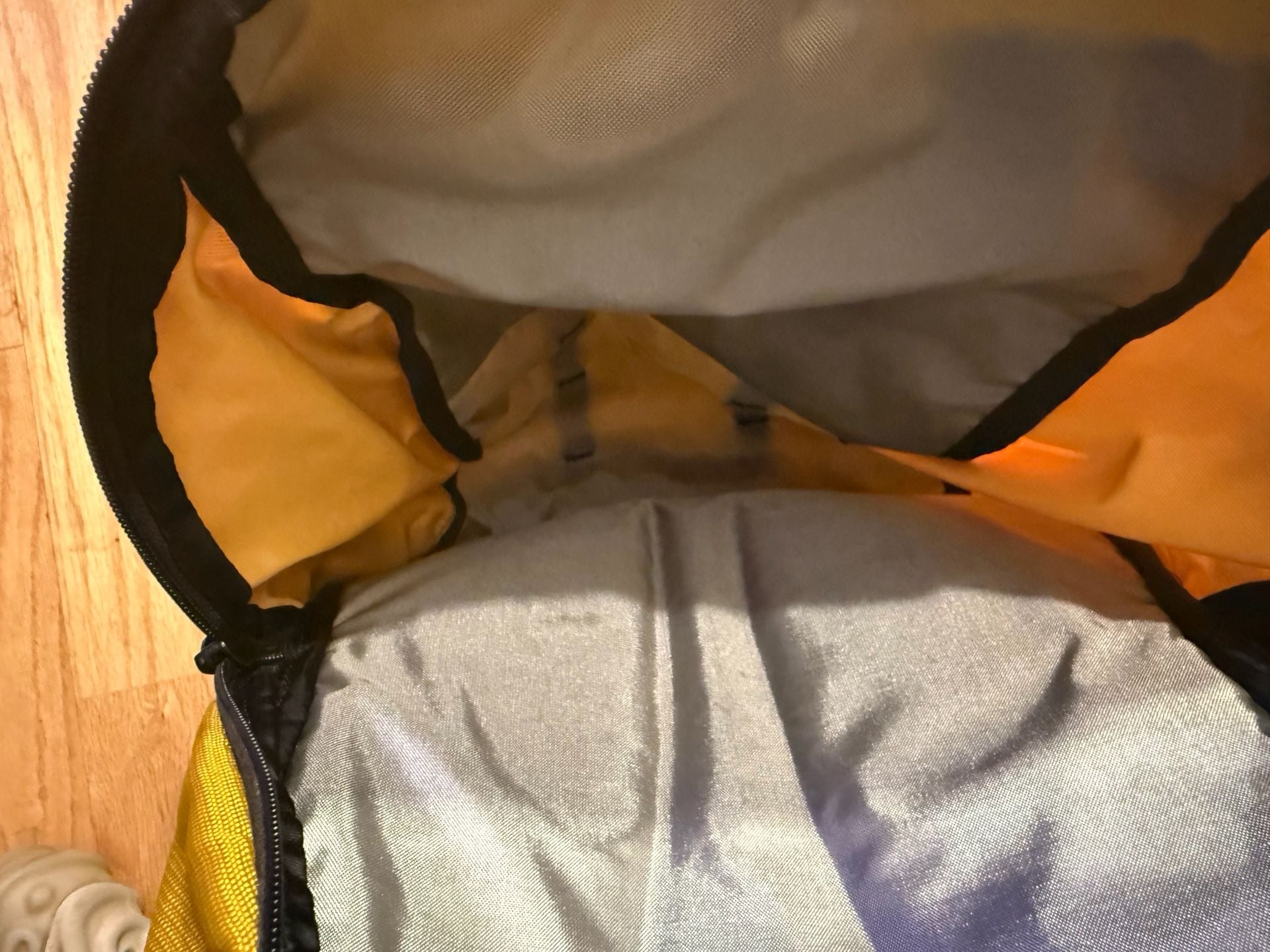 Vintage Dana Design Kosmo Backpack Yellow Daypack Hiking Retro 5