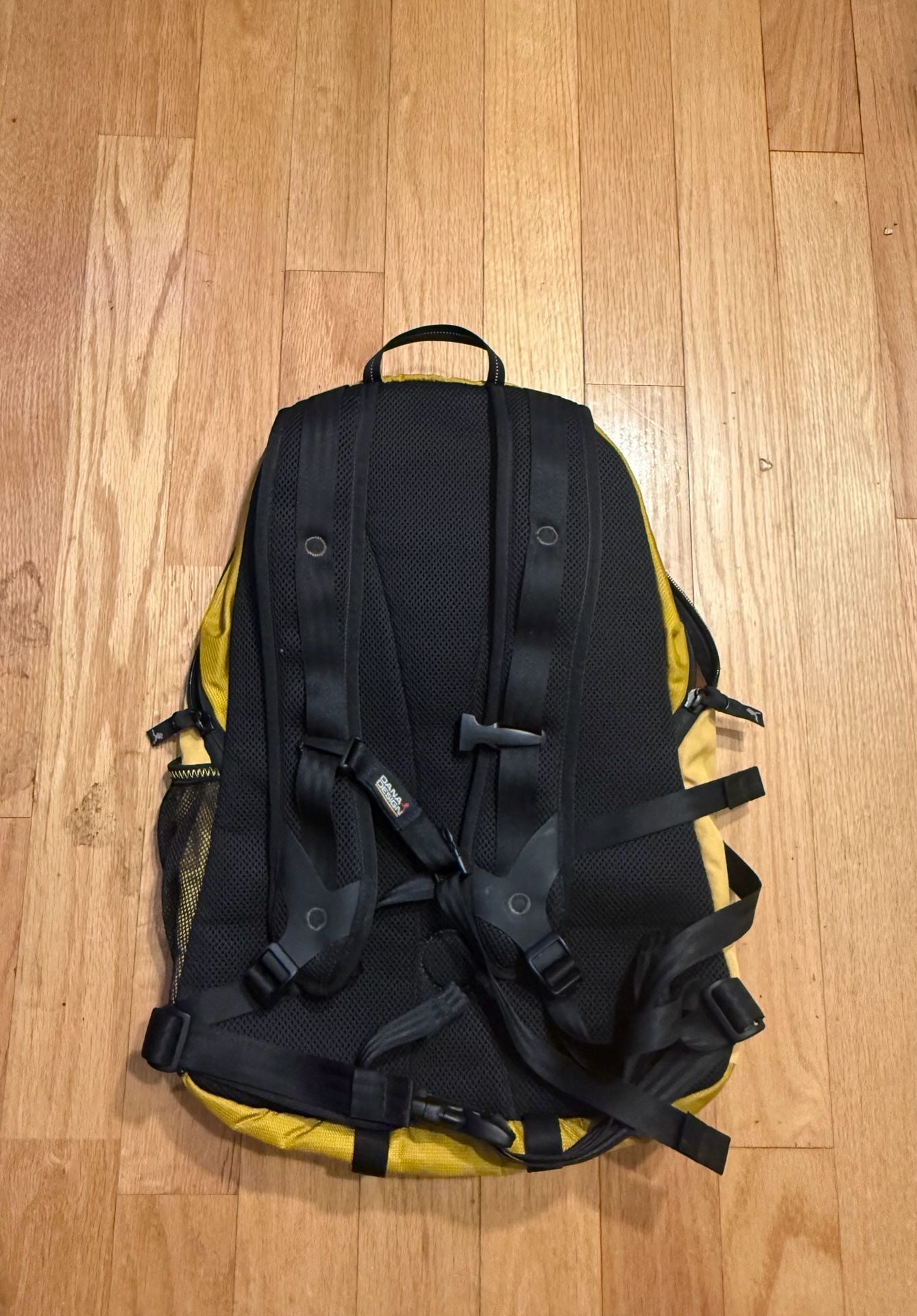 Vintage Dana Design Kosmo Backpack Yellow Daypack Hiking Retro 8