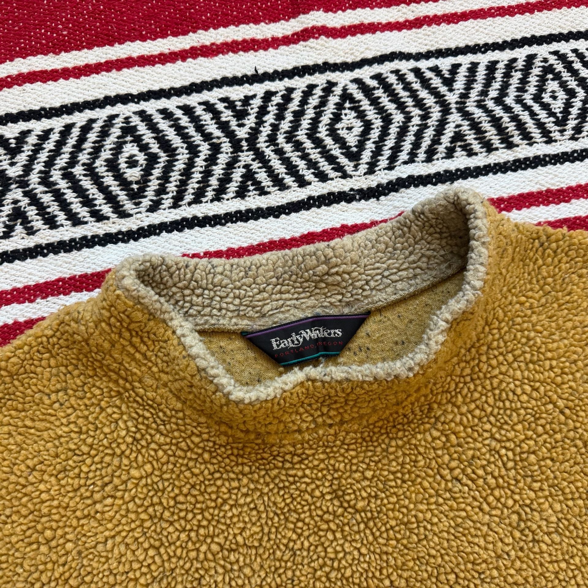 Vintage Early Winters Sherpa Pile Sweater - Sz XL 7