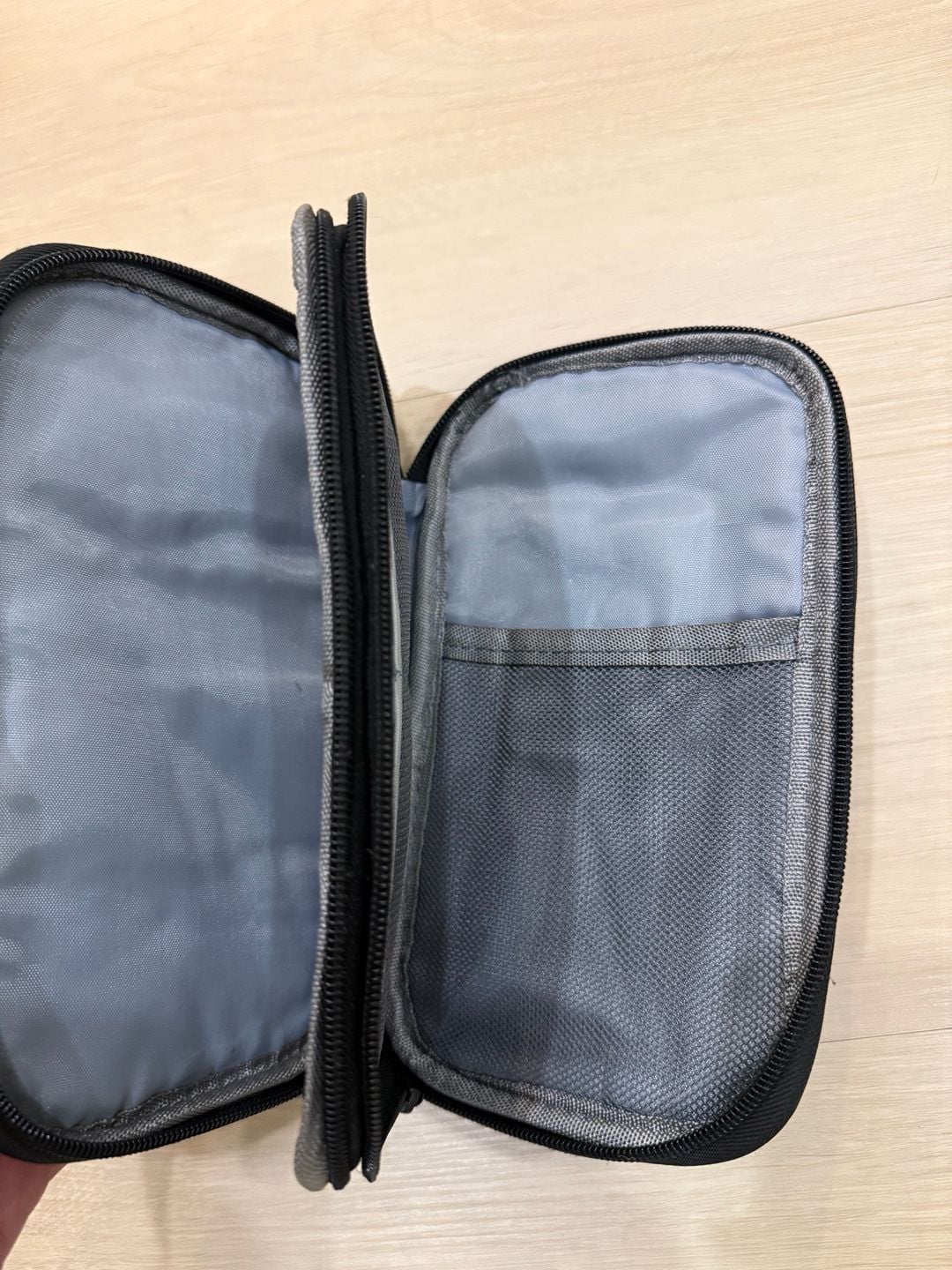 Vaschy Black Pencil Case Organizer Pouch 3