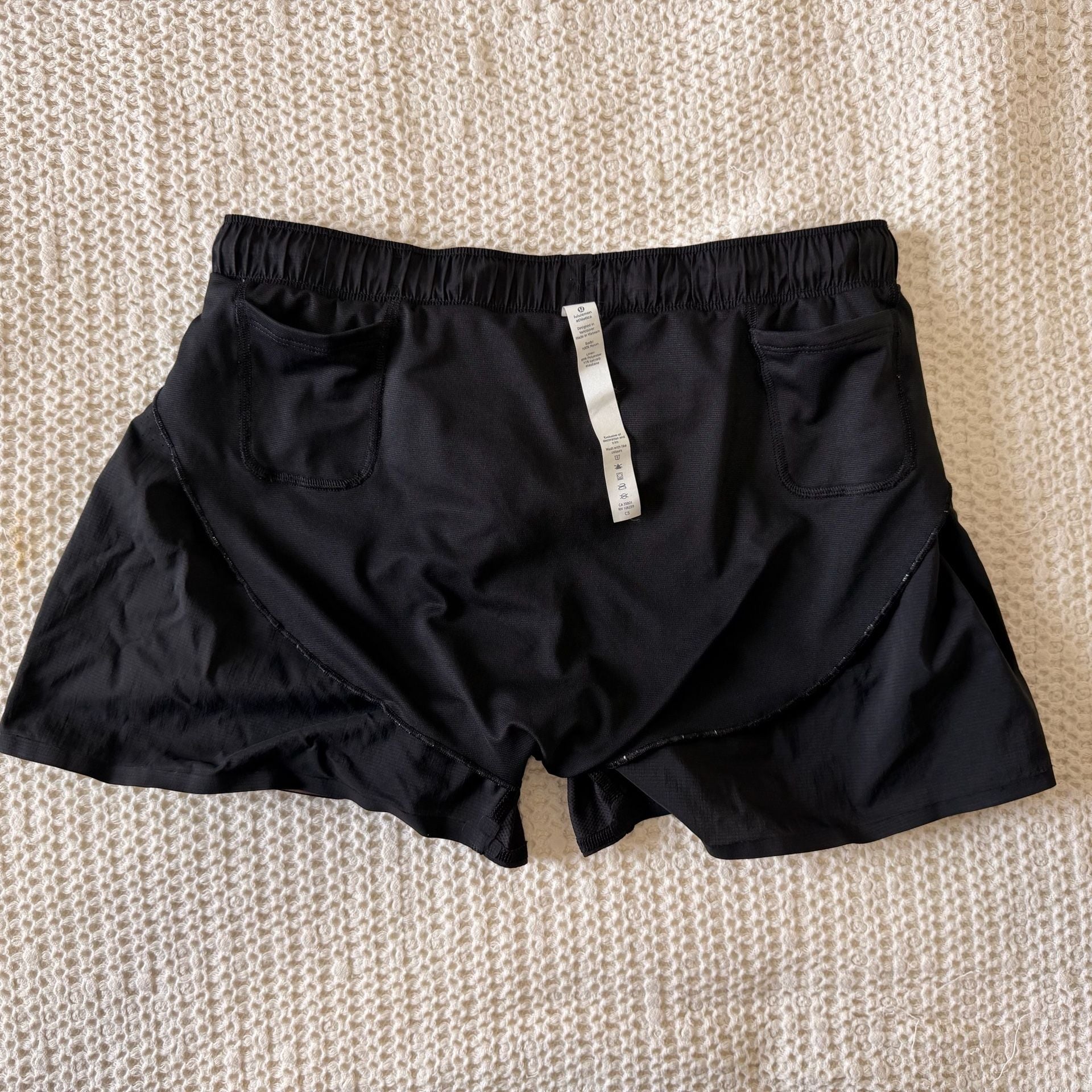 Lululemon Surge men’s Lined Running Short Black M 6