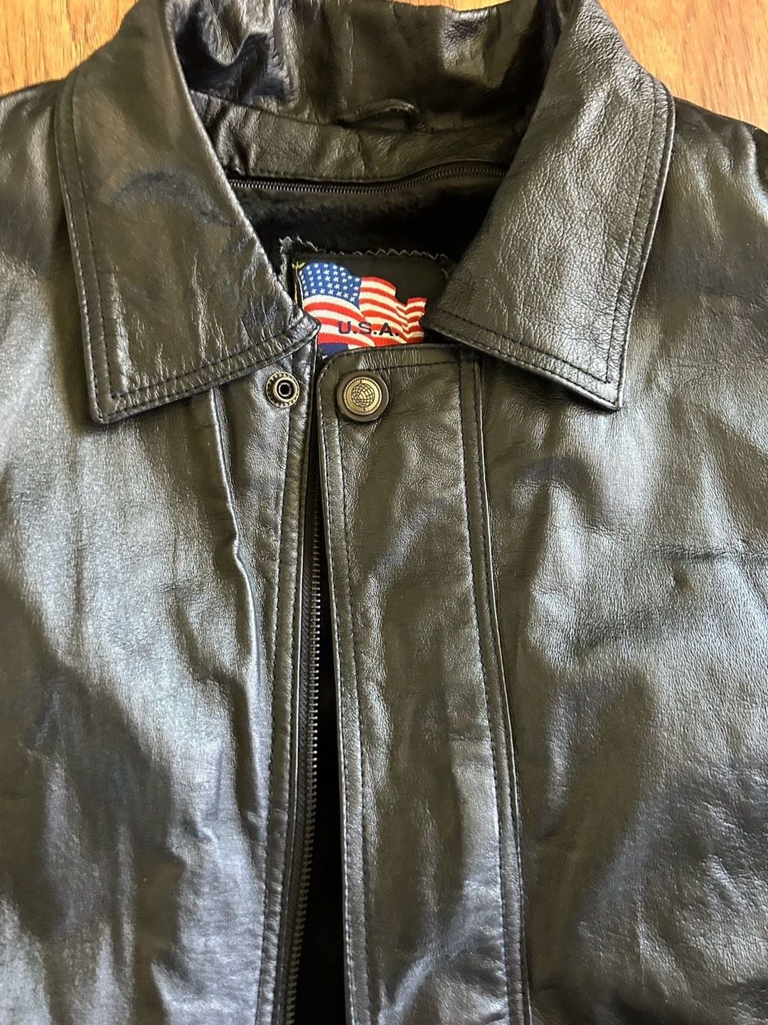 Vintage Leather U.S.A. Leather Jacket 3