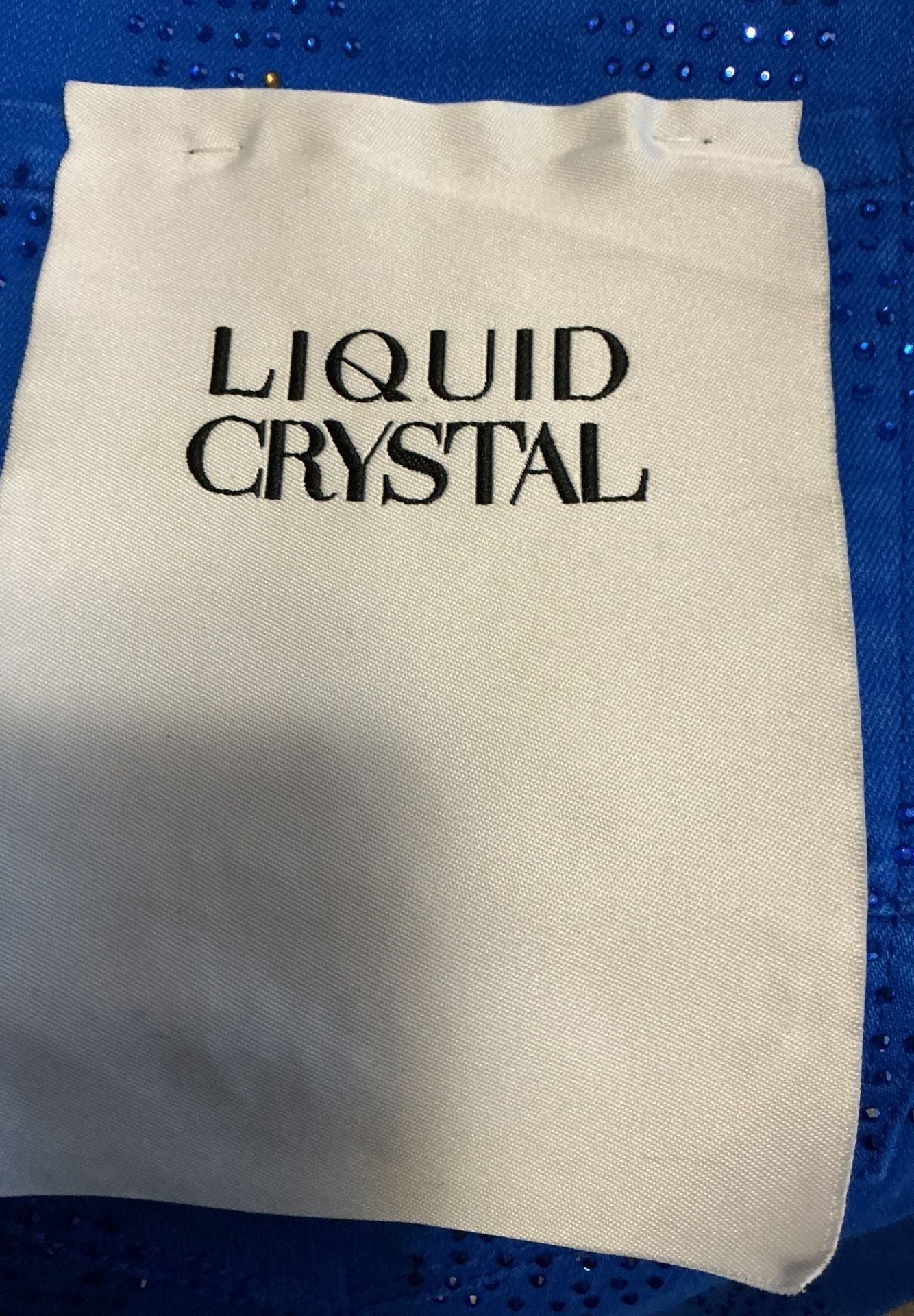 Liquid Crystal Diamond Crystal Rhinestone Stacked Jeans 17