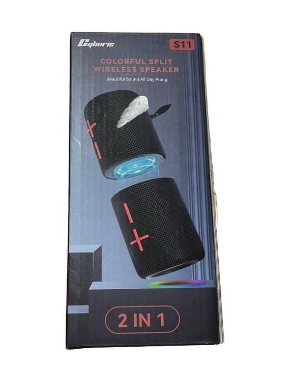 Cyboris S11 Colorful Split Wireless Speaker 2 in 1 1