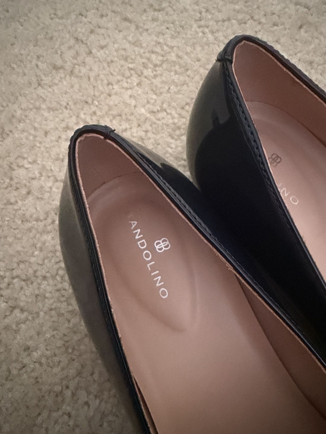 Bandolino Lindio Bow Loafer Size 11M Navy Patent 4