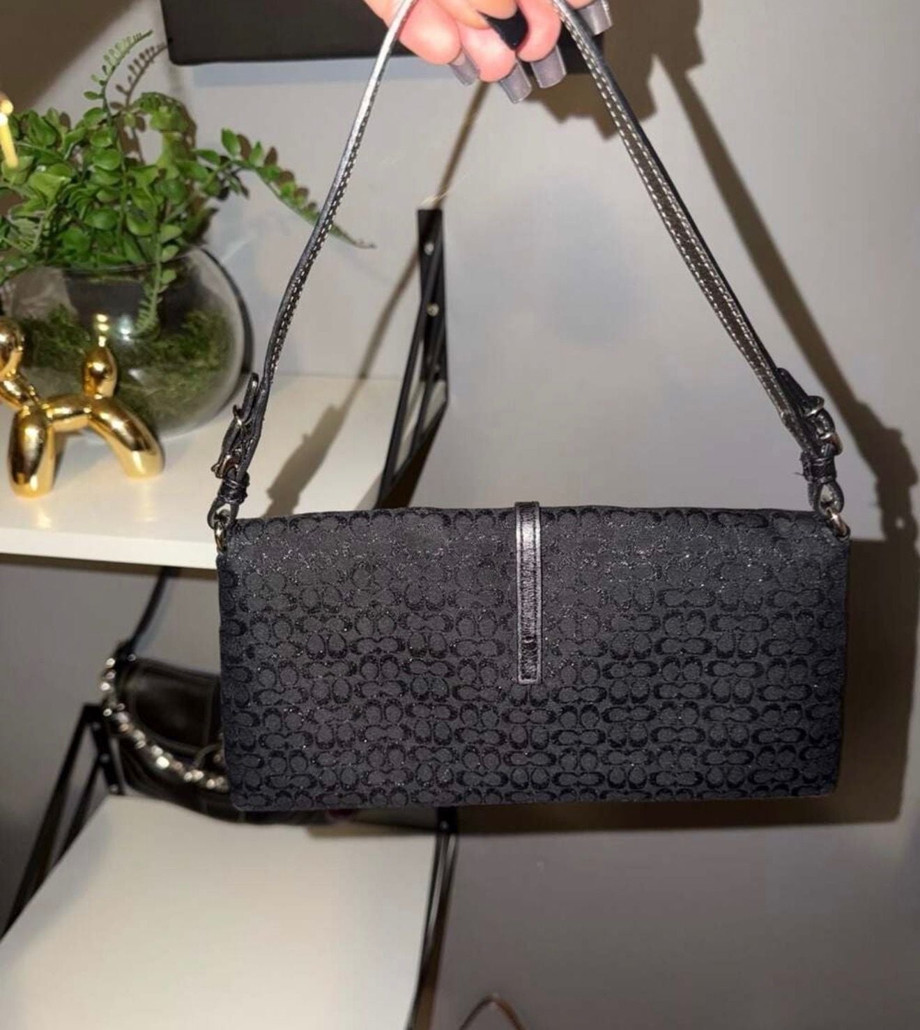 Coach Hamptons 6380 Clip Demi Shoulder Bag 4
