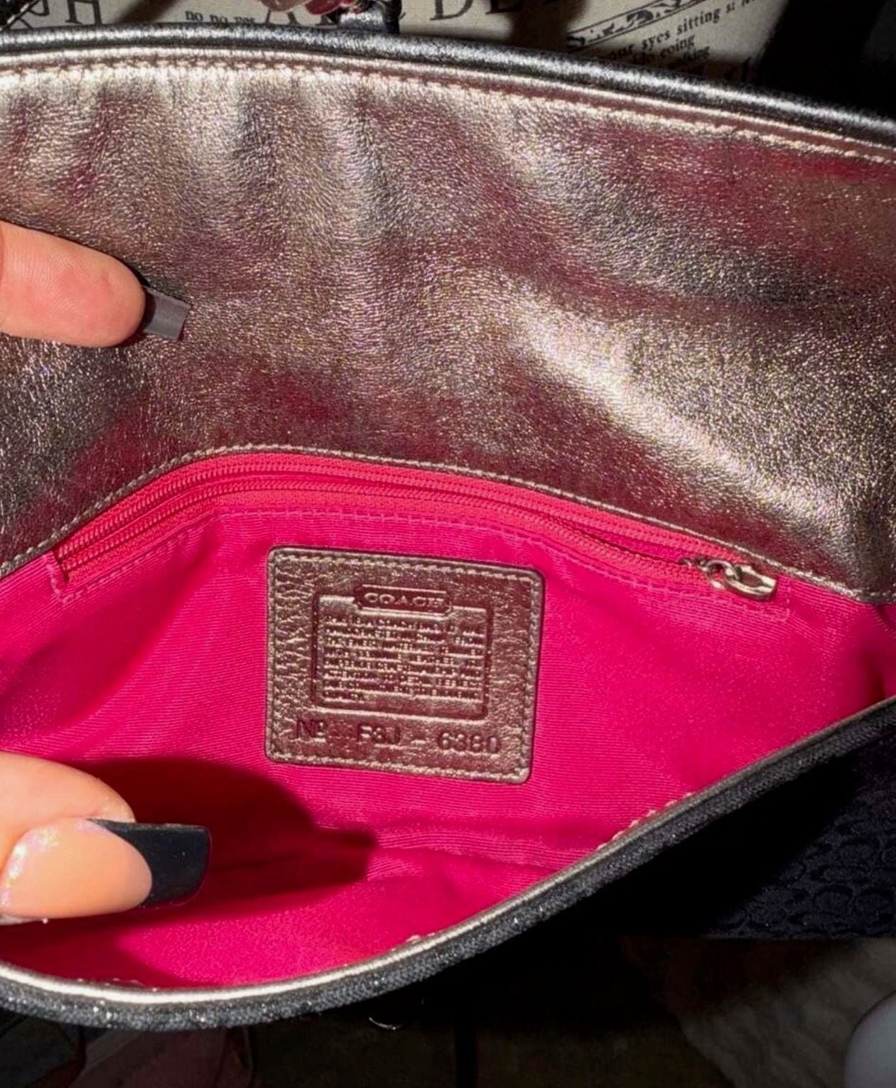 Coach Hamptons 6380 Clip Demi Shoulder Bag 5