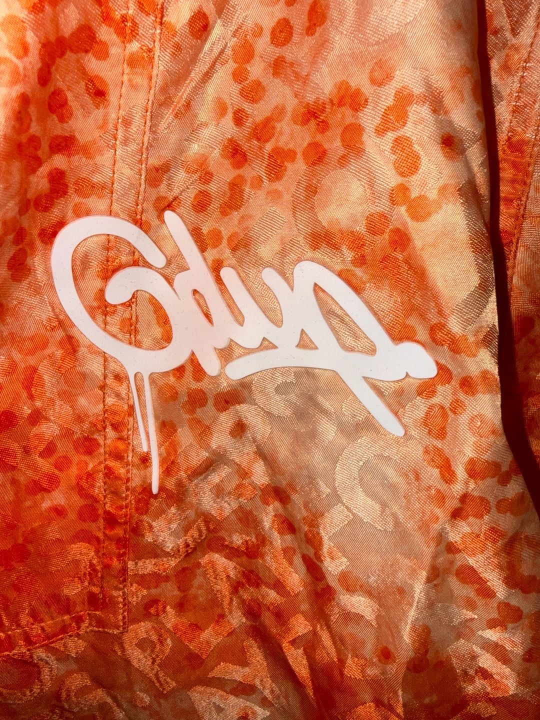 Geedup Orange Windbreaker Jacket 3